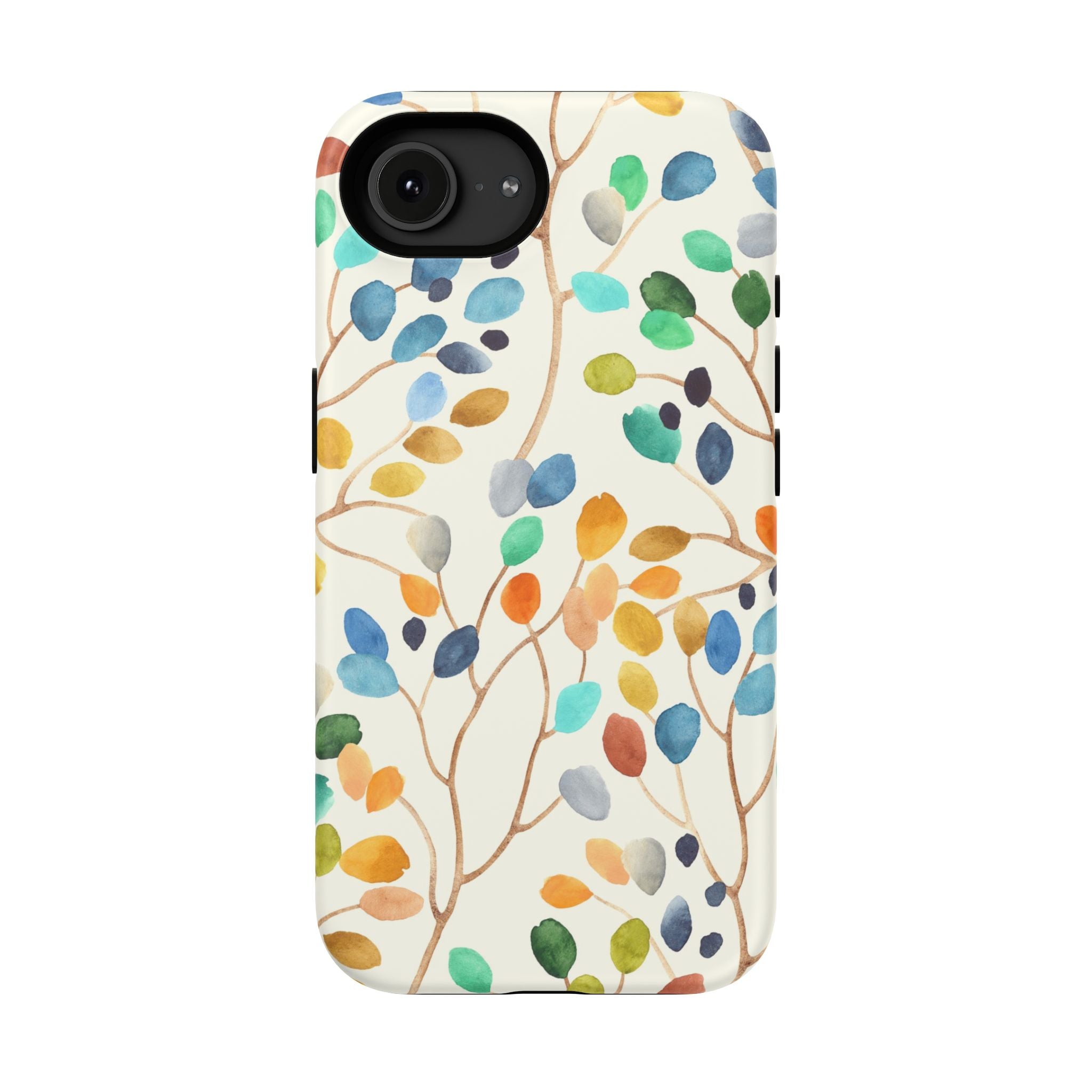 Vibrant Floral Phone Cases Impact-Resistant