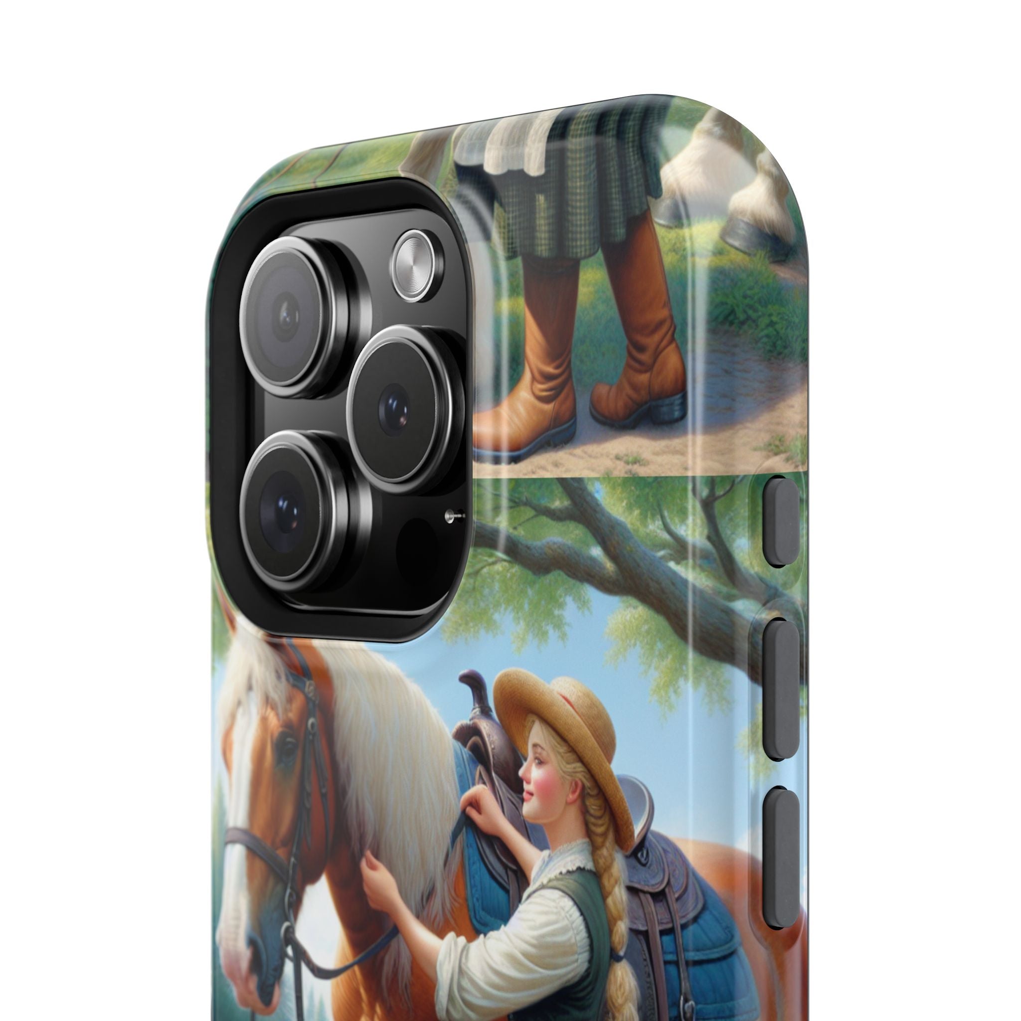 Classic Horse Care Impact Resistant Phone Case