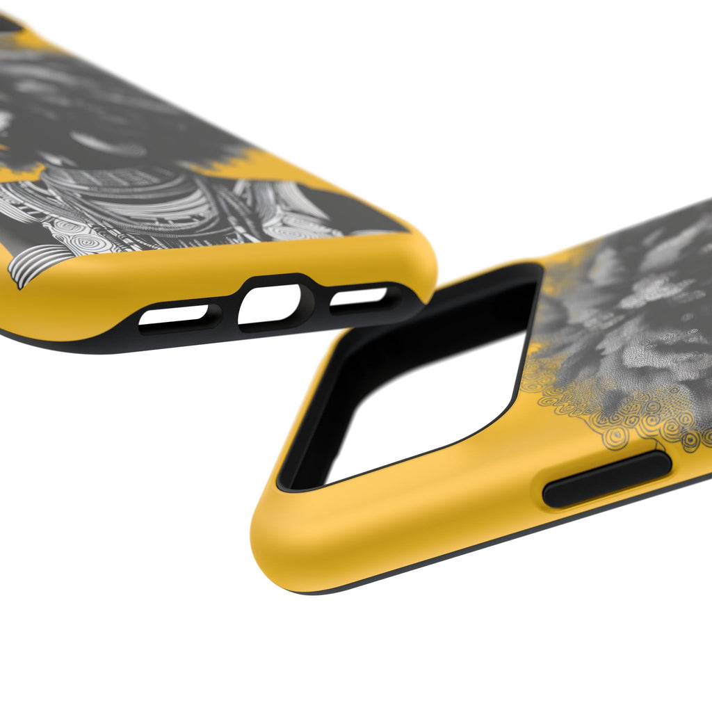 Bold African Art Impact Resistant  Phone Case