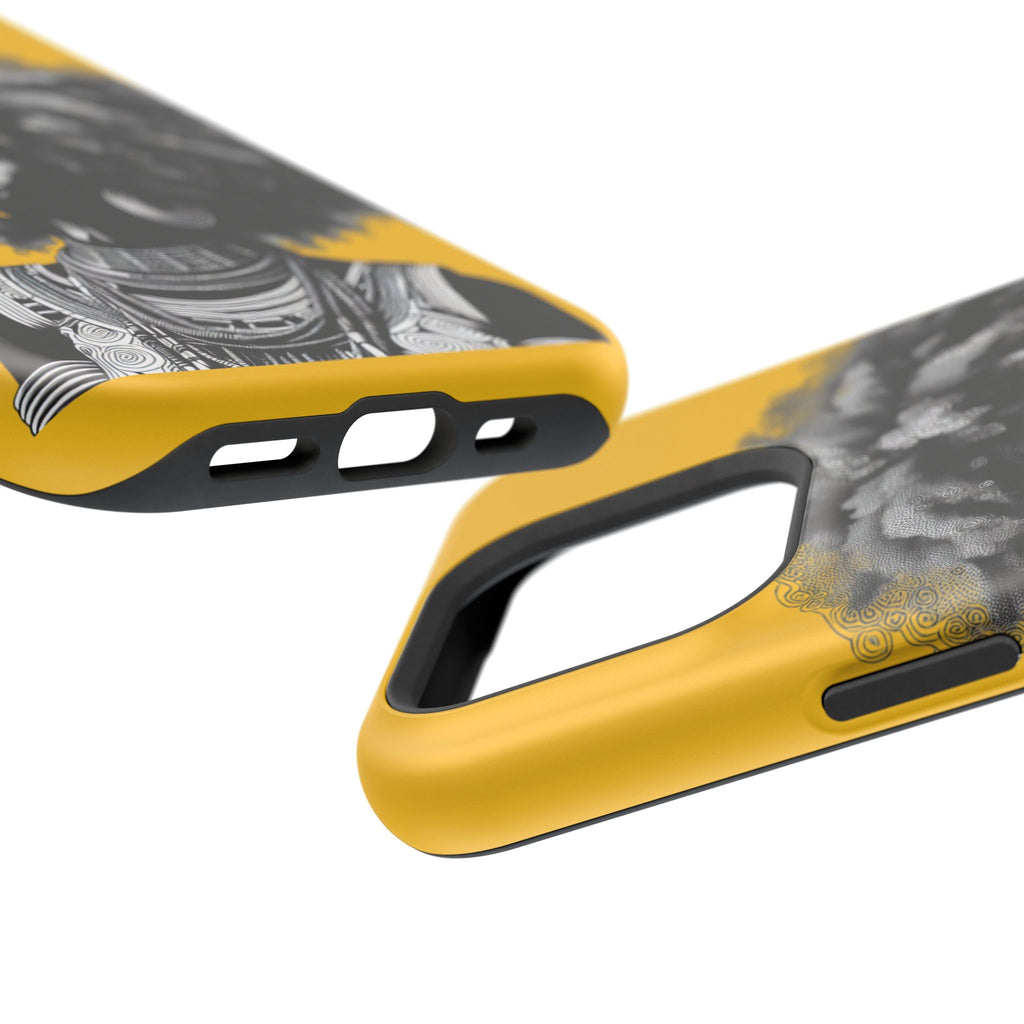 Bold African Art Impact Resistant  Phone Case