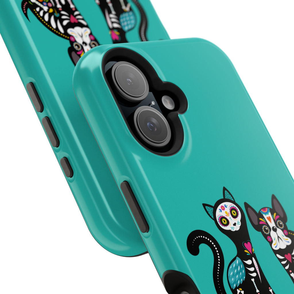 Alebrije Cat & Dog Magnetic Shockproof Phone Case for iPhone/Samsung