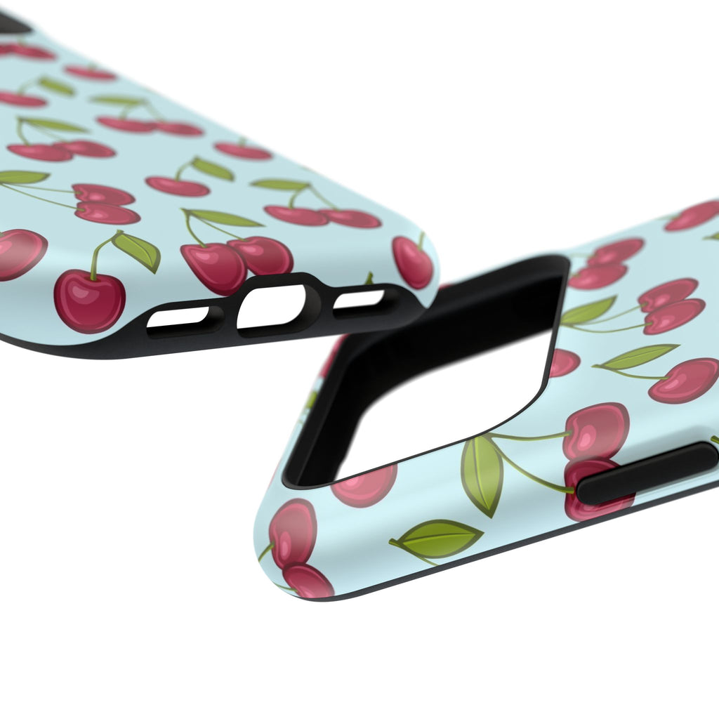 Cherry Pattern Phone Case, Cute Cherry
