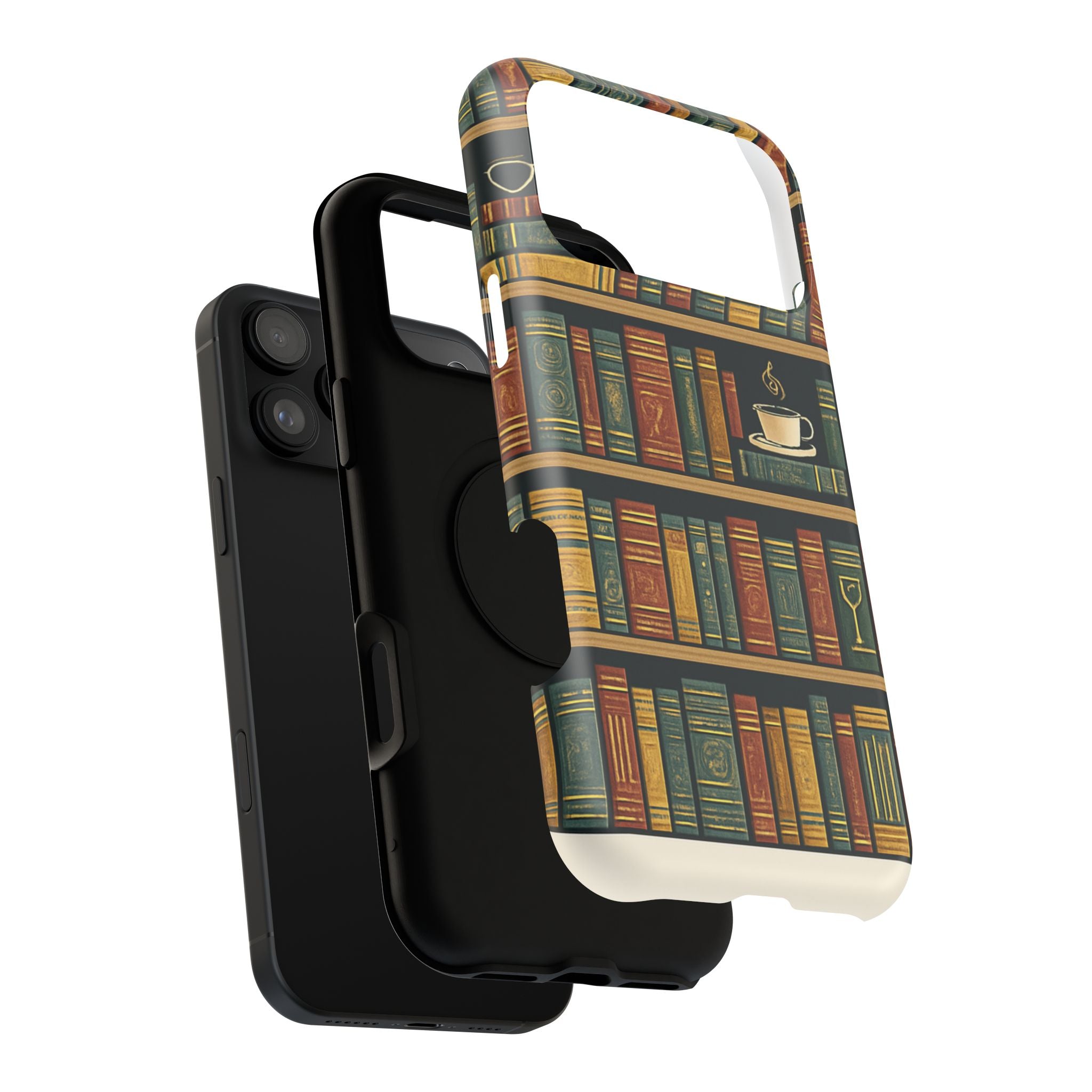 Bookshelf Impact-Resistant Phone Case