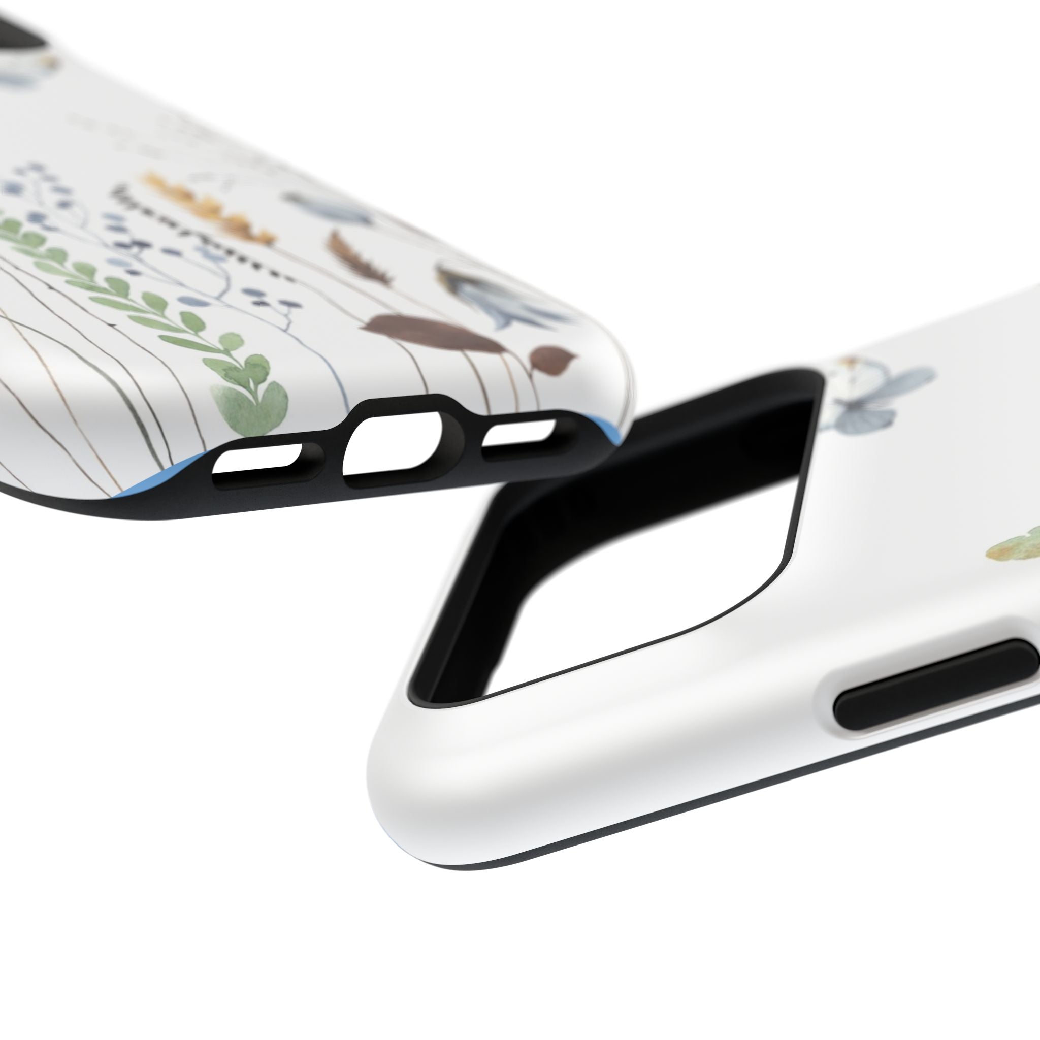 Floral Impact-Resistant Phone Case