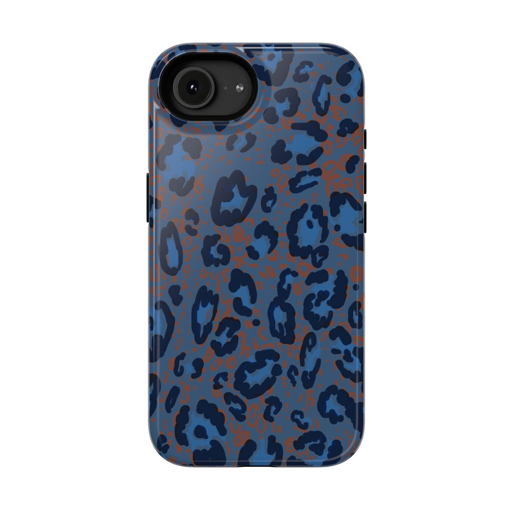 Leopard Print Phone Case, Impact-Resistant