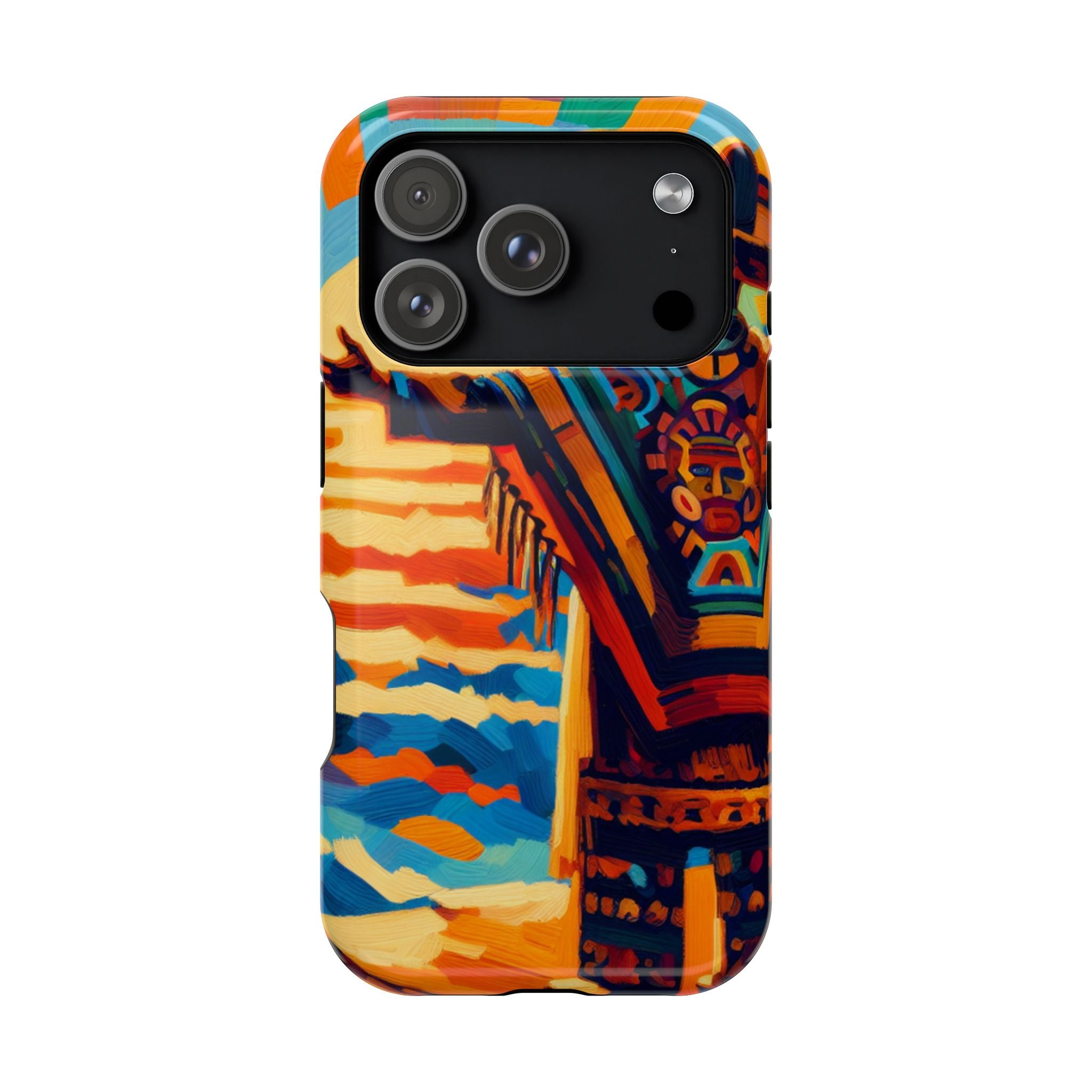 Impact Resistant Phone Case Sombrero Man Art