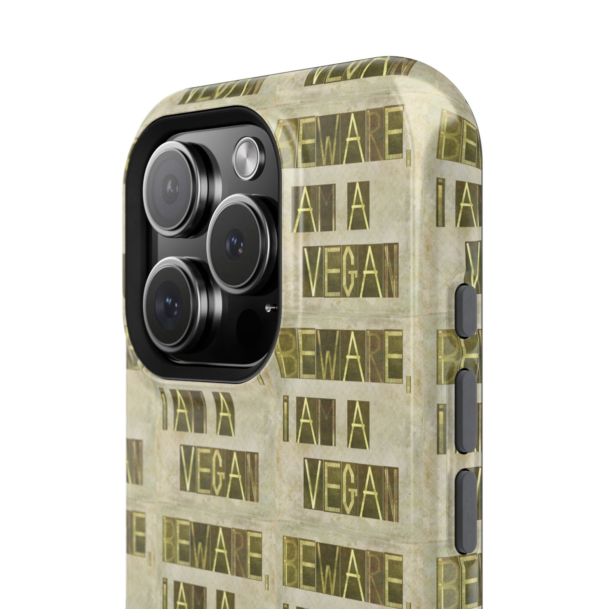 Vegan Message Phone Case | Impact-Resistant