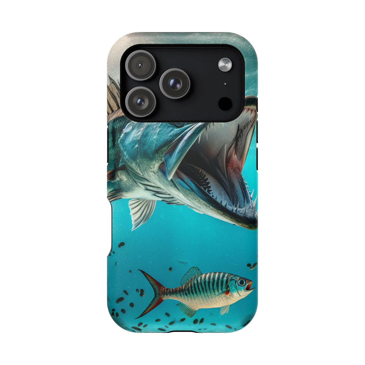 Phone Case — Realistic Barracuda Underwater Impact-Resistant Phone Case