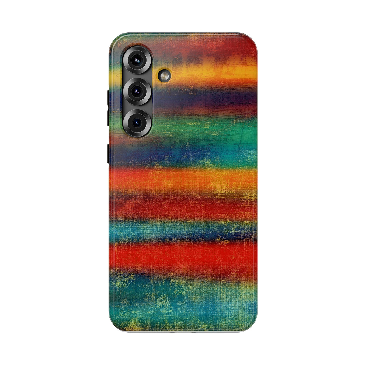 Colorful Striped Impact-Resistant Newest iPhone Protective Cover