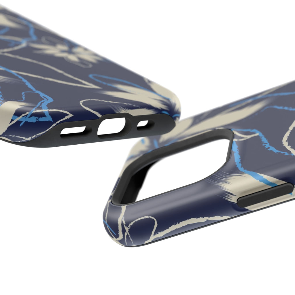 Floral Impact-Resistant Phone Case, Durable