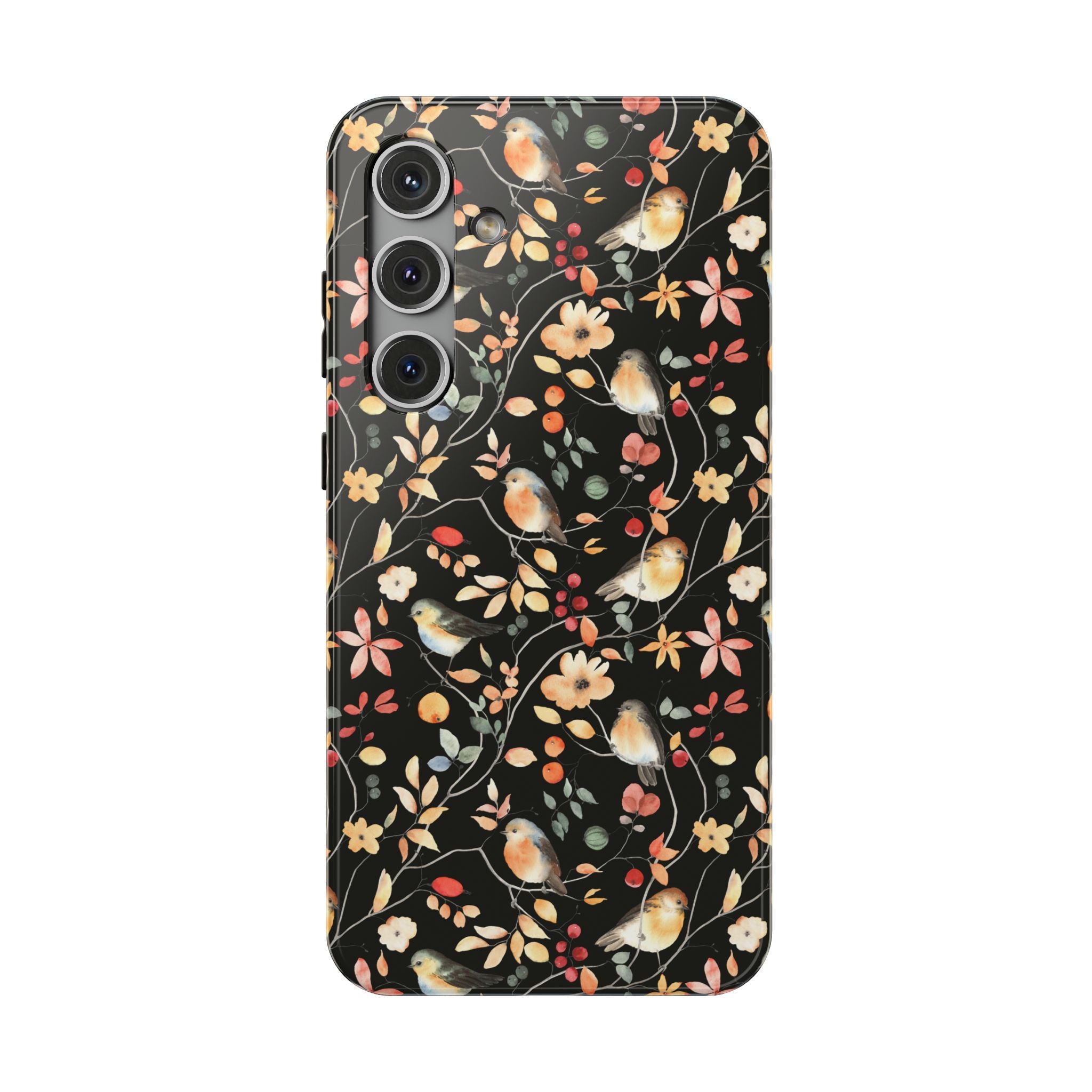 Floral Impact-Resistant Phone Case