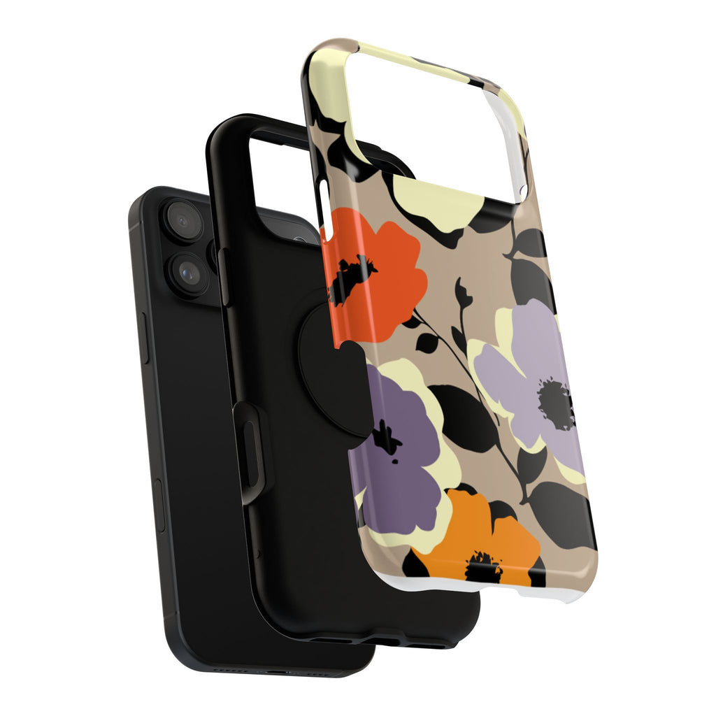 Floral Impact-Resistant Phone Case
