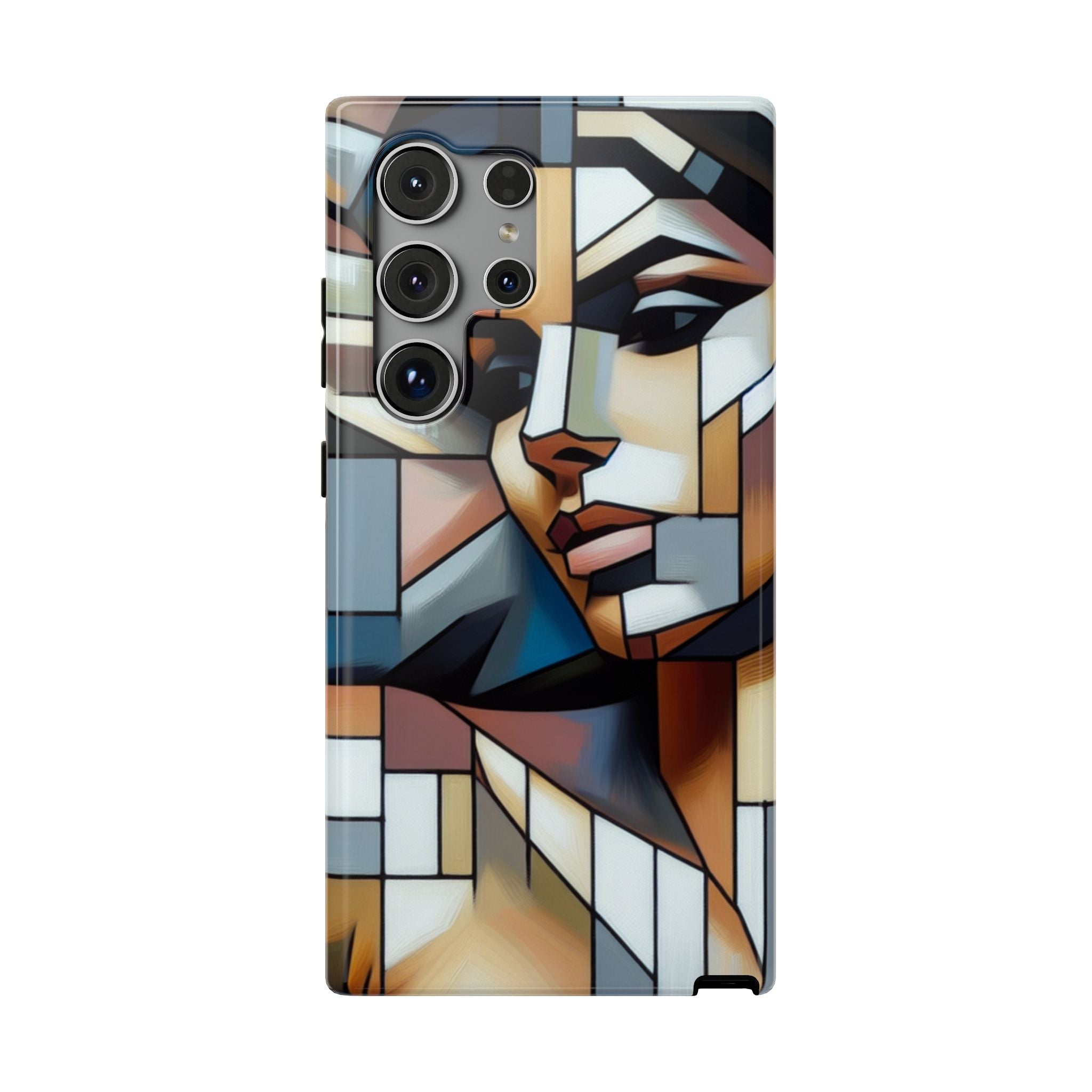 Impact Resistant Case - Woman Abstract Design