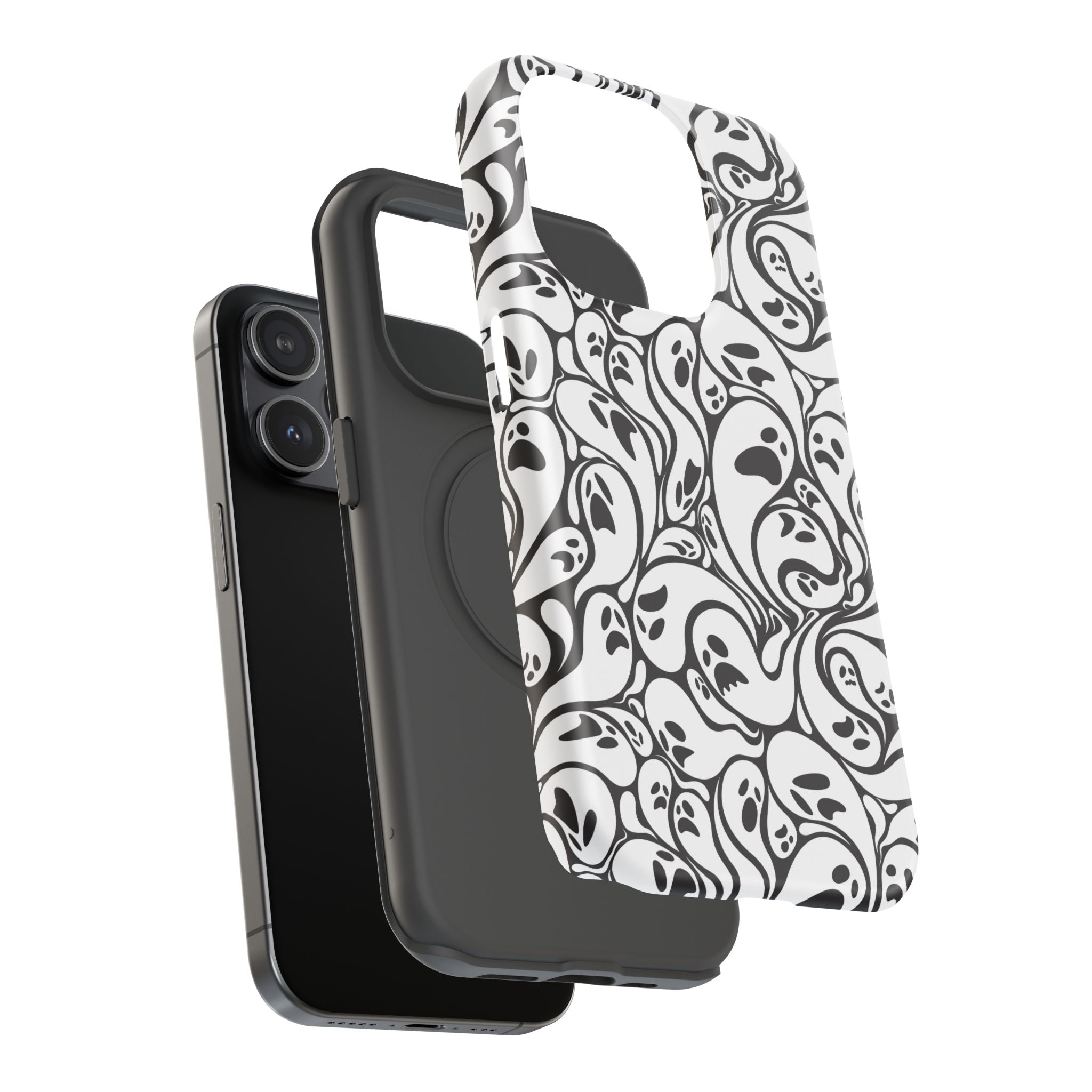 Halloween Ghostly Vibes Impact-Resistant Phone Case