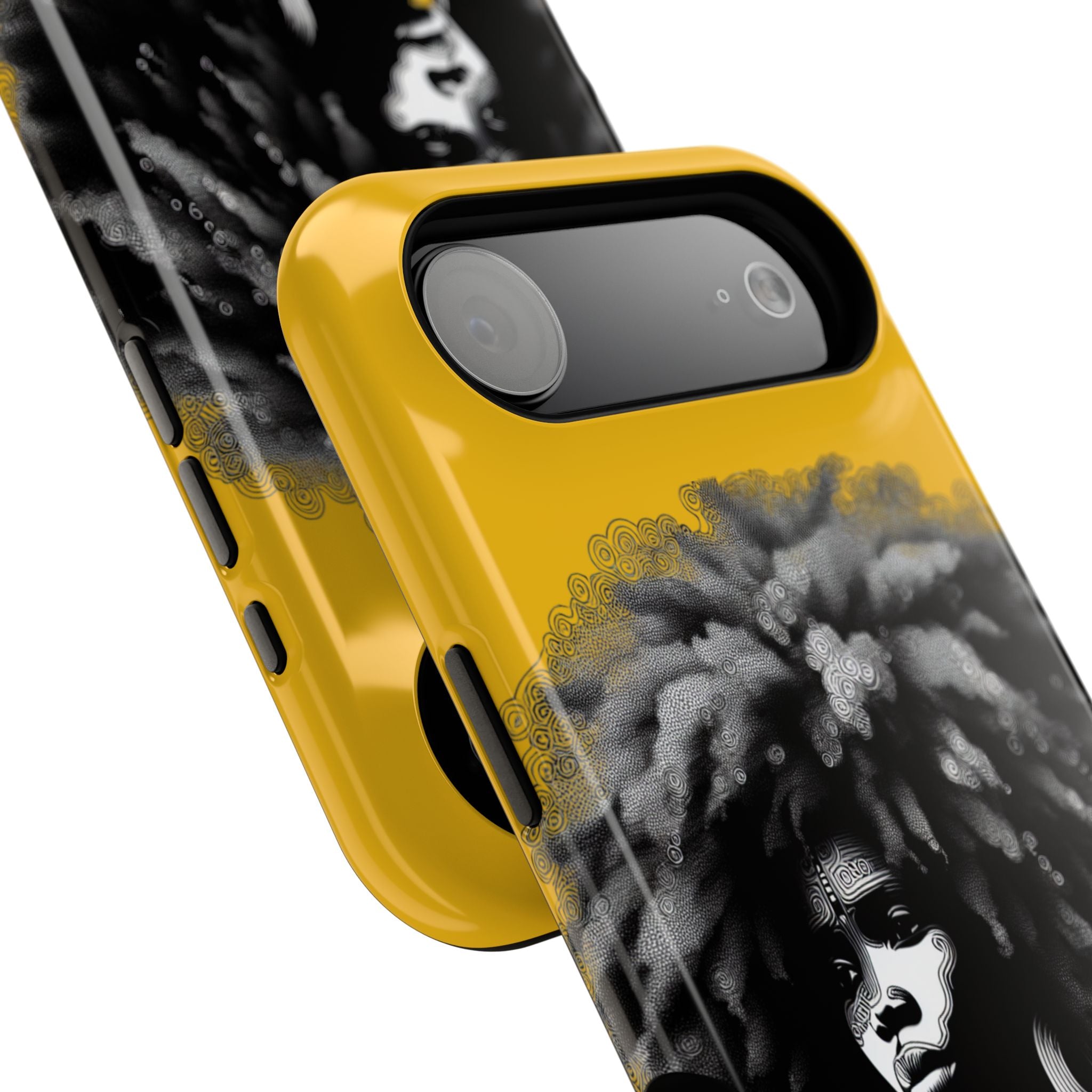 Bold African Art Impact Resistant  Phone Case