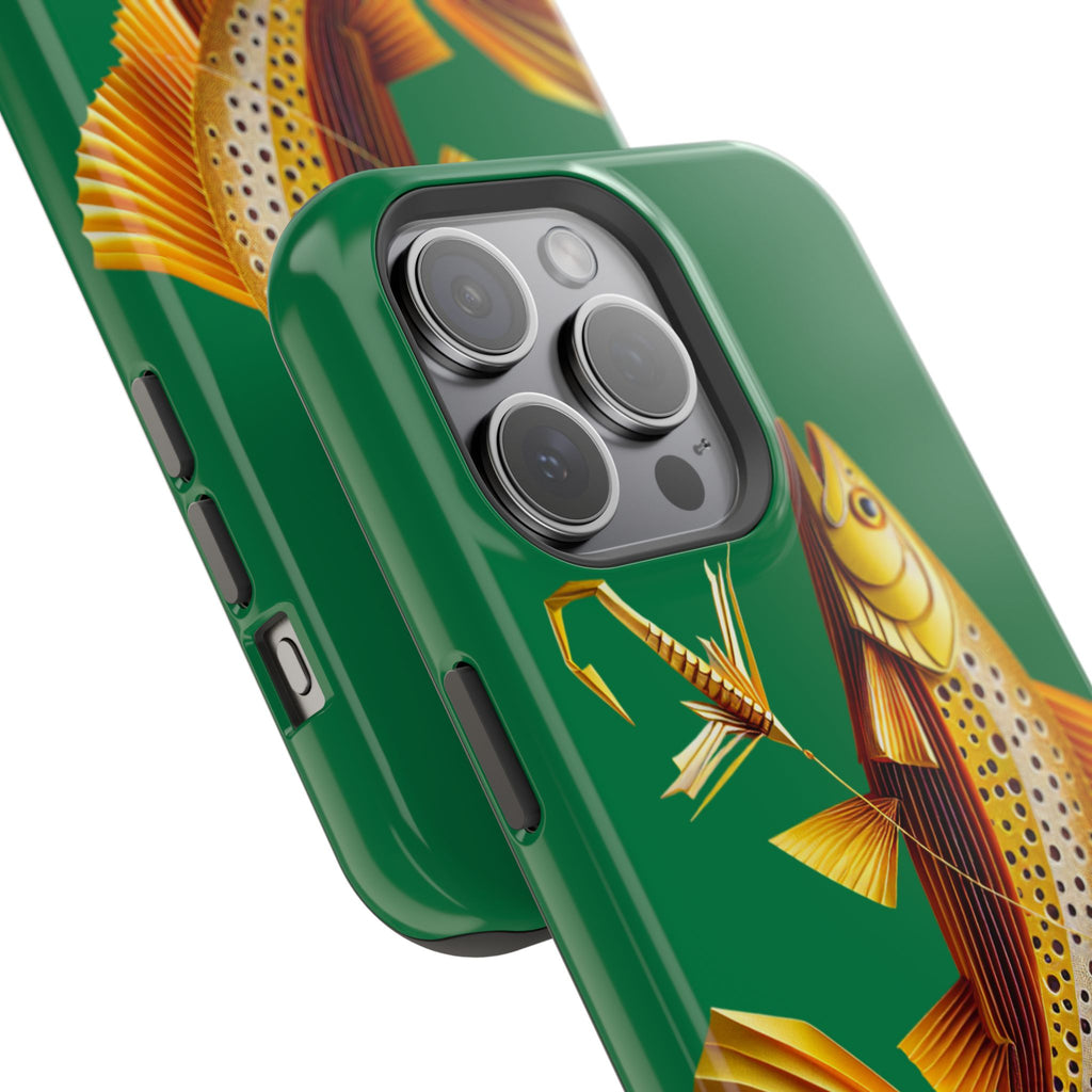 Impact Resistant Phone Case,  Lucky Charm Fish, Outdoor Enthusiast Gift