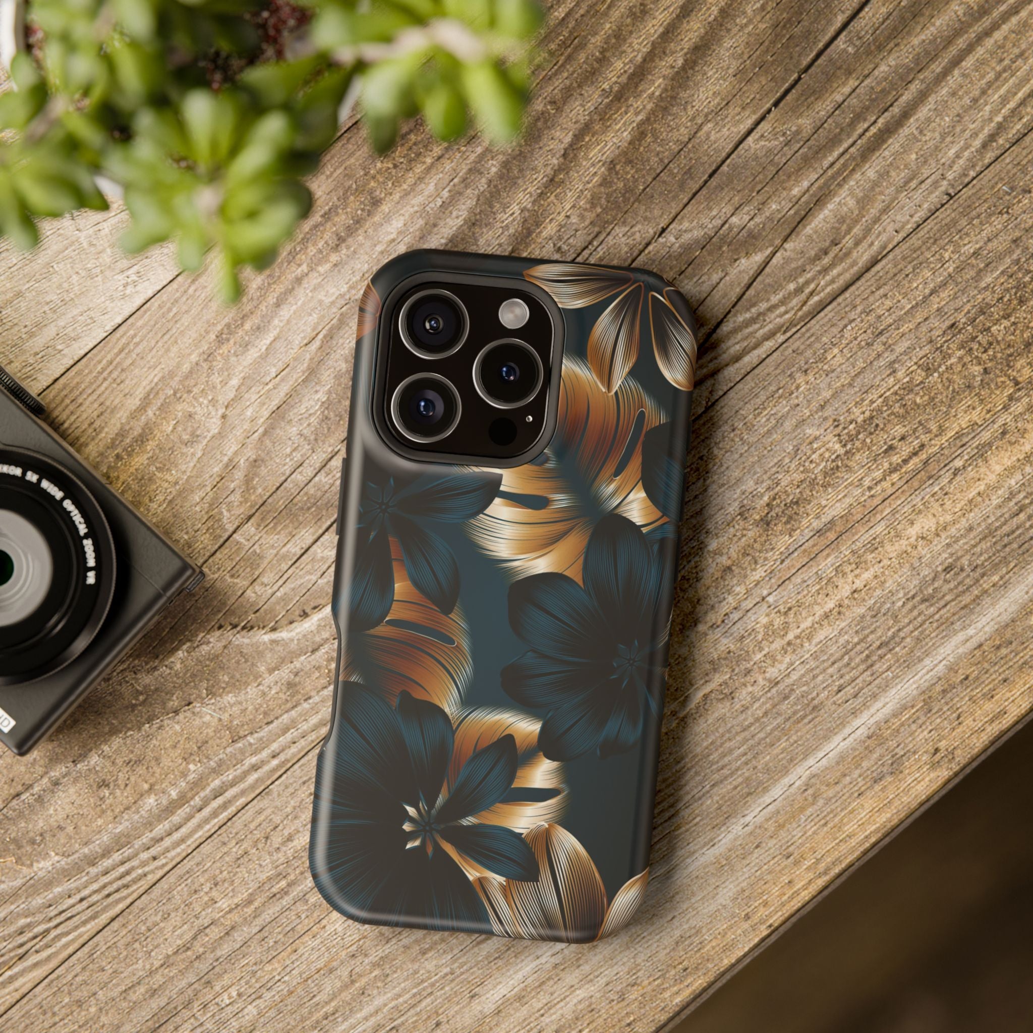 Floral Impact-Resistant Phone Case
