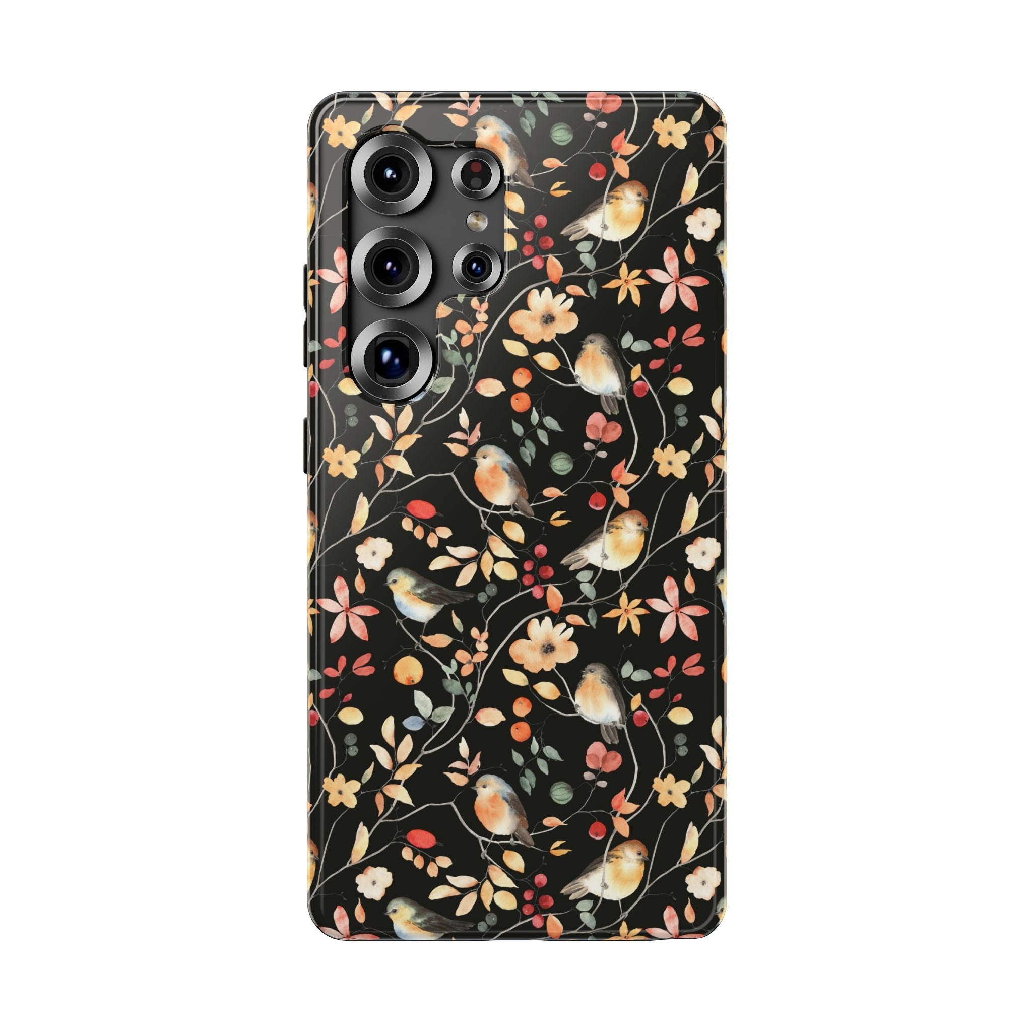 Floral Impact-Resistant Phone Case
