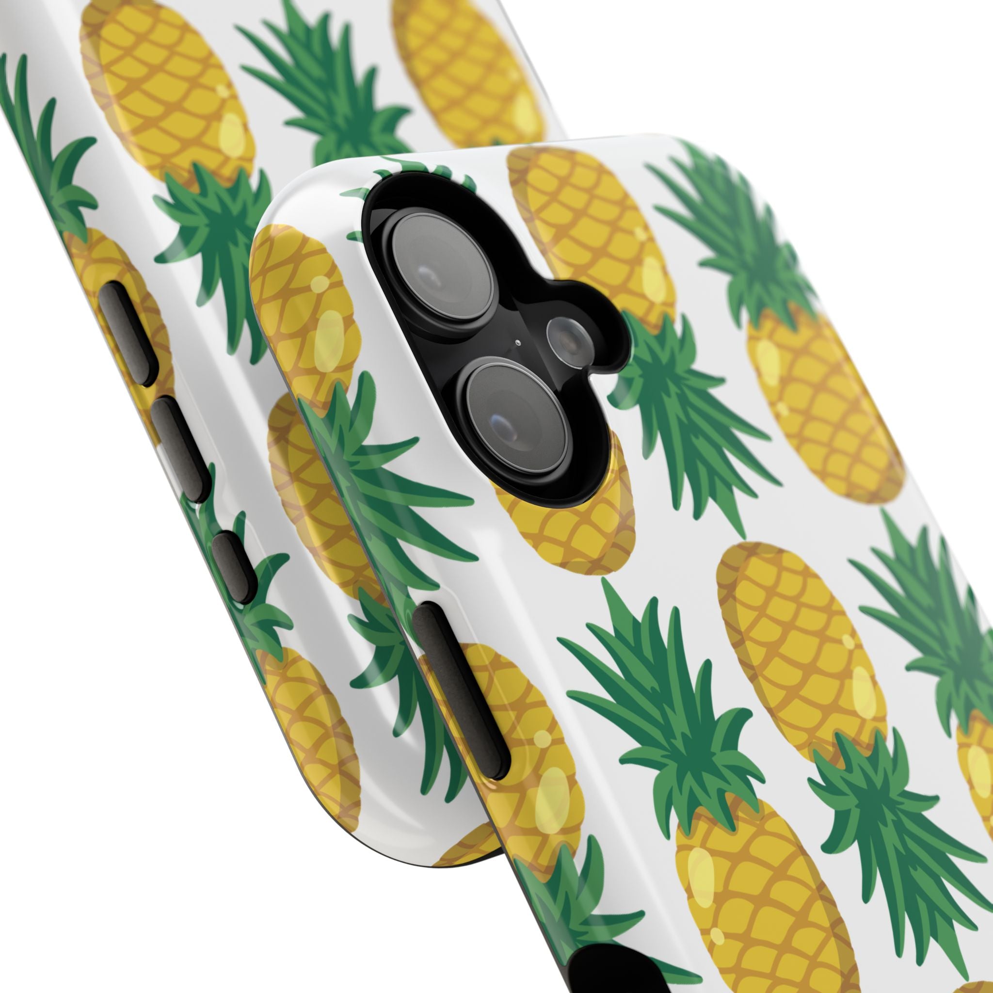 Pineapple Print Phone Case - Impact-Resistant