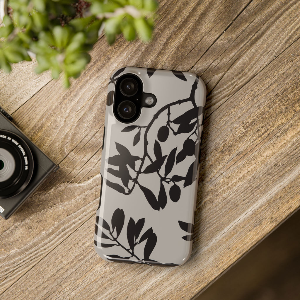 Stylish Floral Impact-Resistant Phone Case