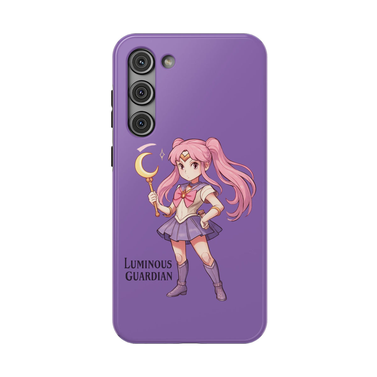 Luminous Guardian Phone Case, Impact-Resistant