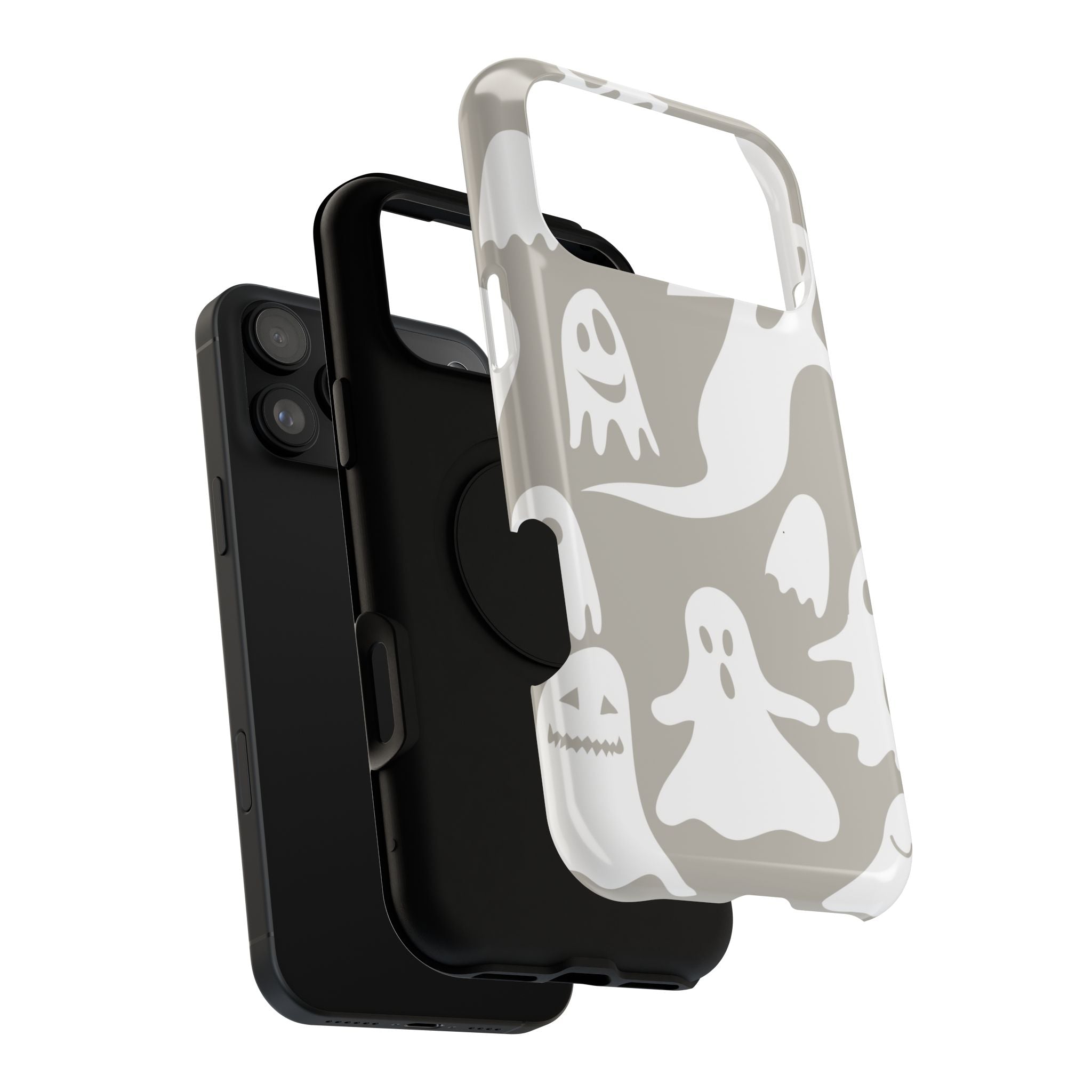 Cute Ghost Phone Case, Impact-Resistant