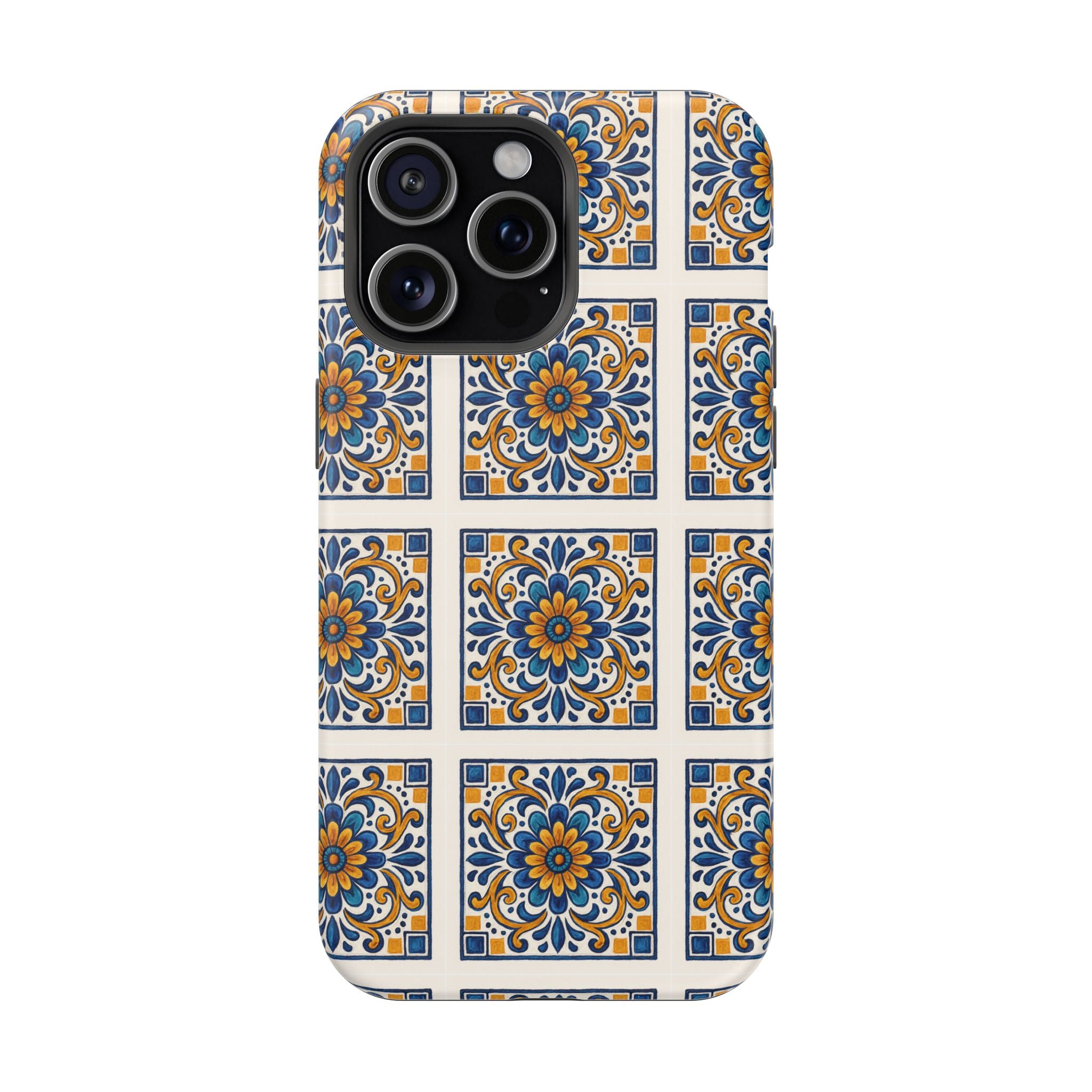 Colorful Floral Phone Case, Durable Impact-Resistant