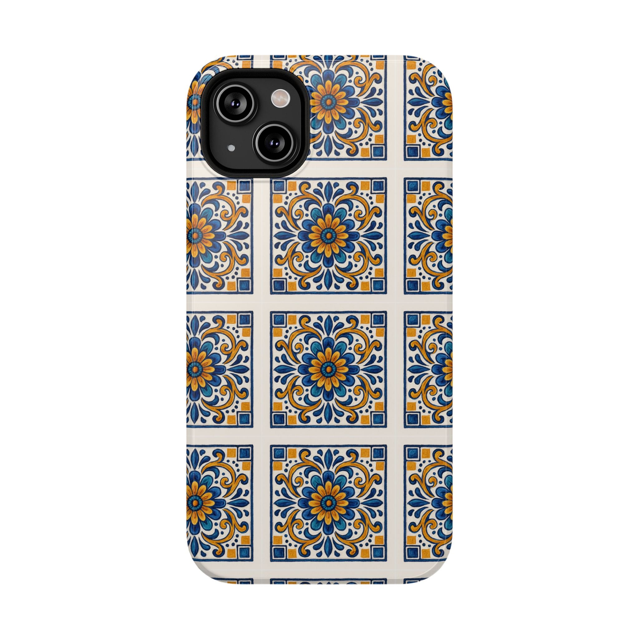 Colorful Floral Phone Case, Durable Impact-Resistant