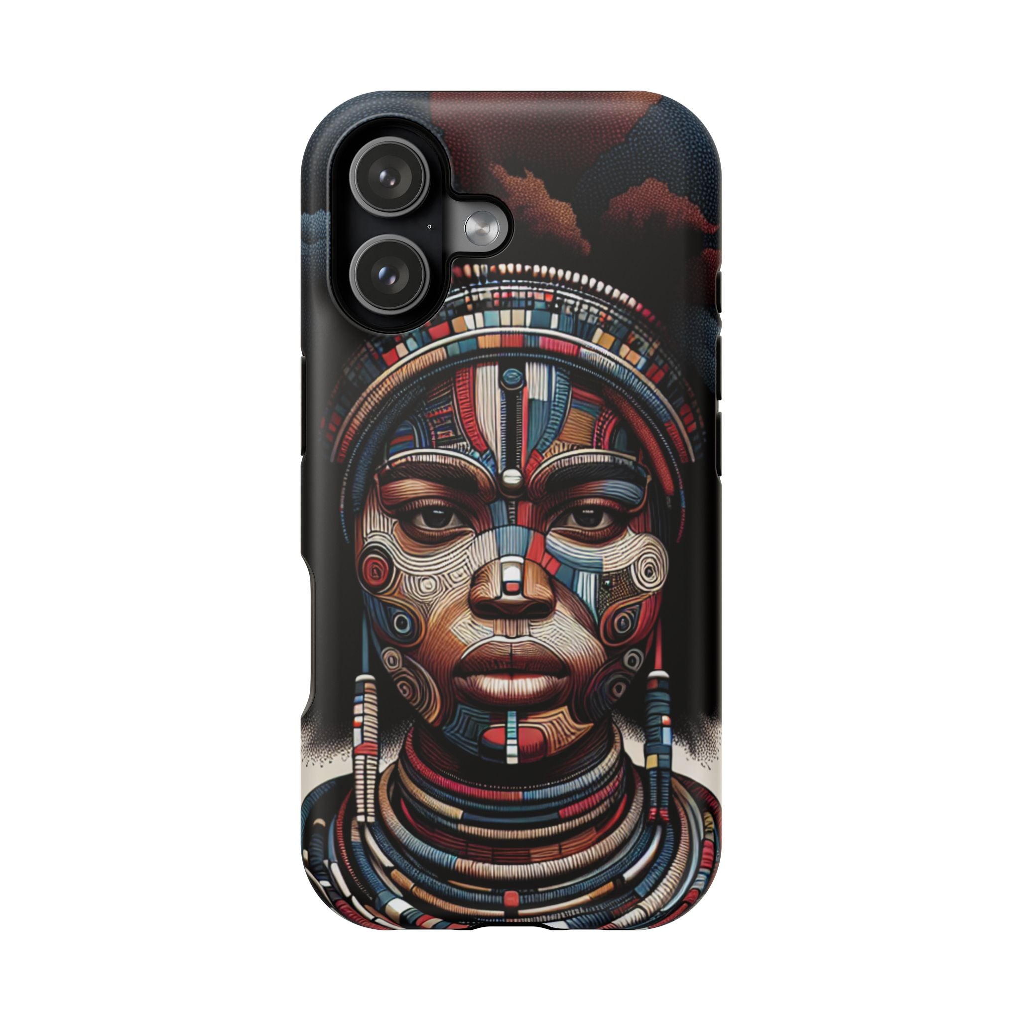 Cultural Art Impact Resistant Phone Case
