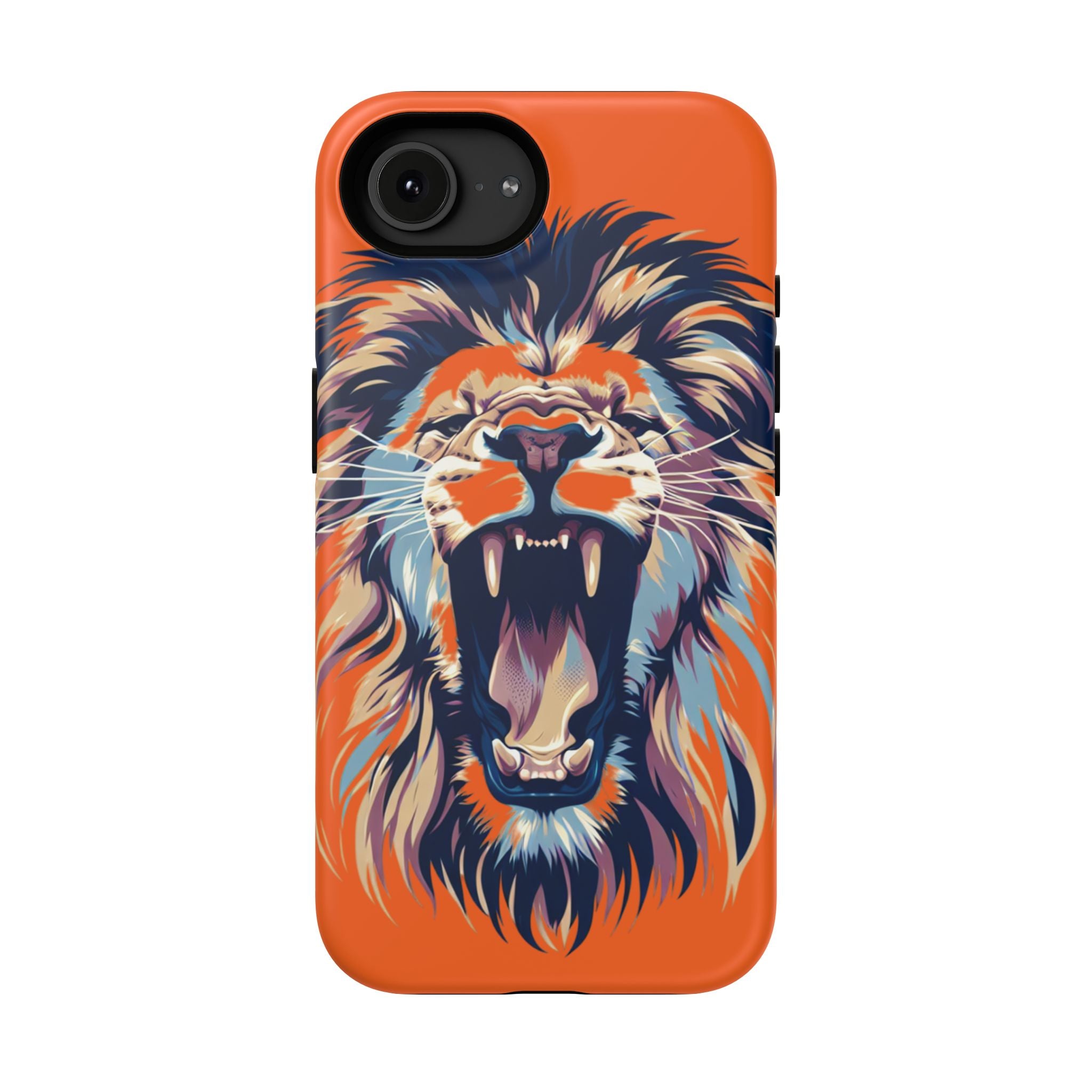 Wild Roar Lion Impact Resistant Phone Case