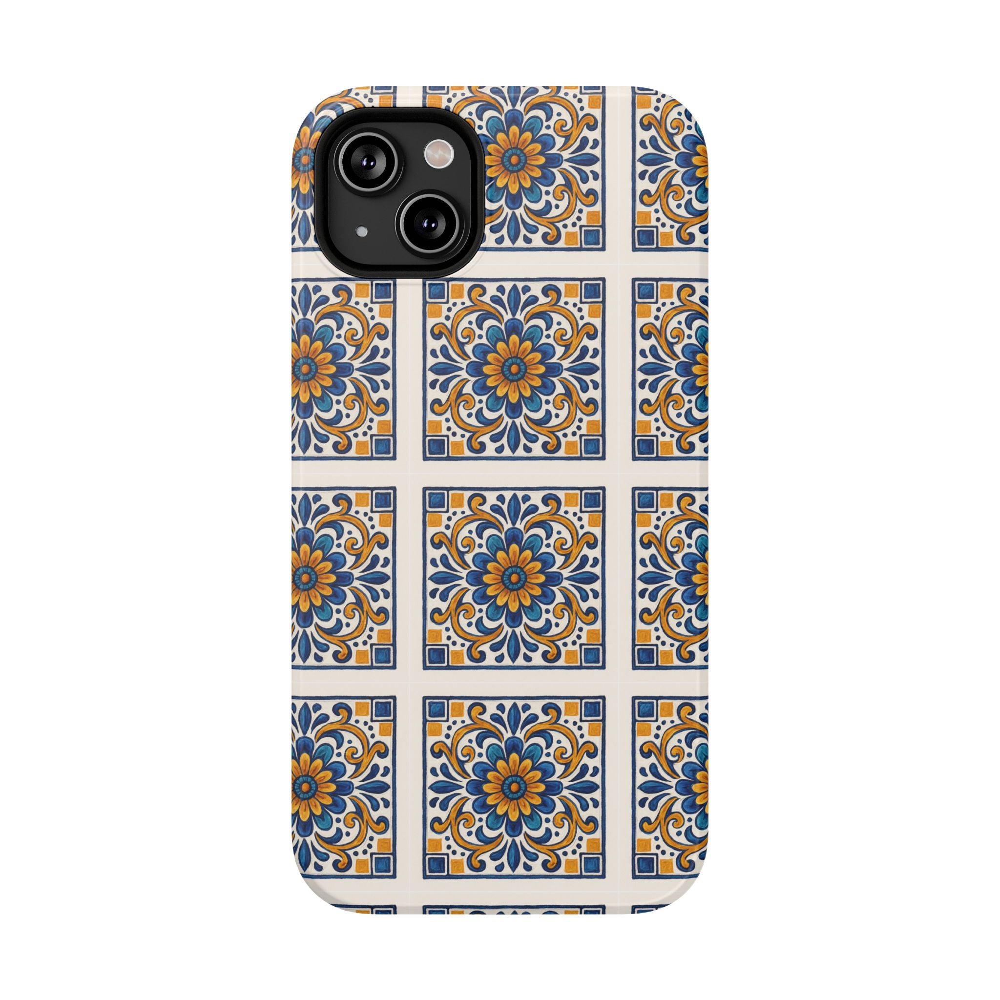 Colorful Floral Phone Case, Durable Impact-Resistant