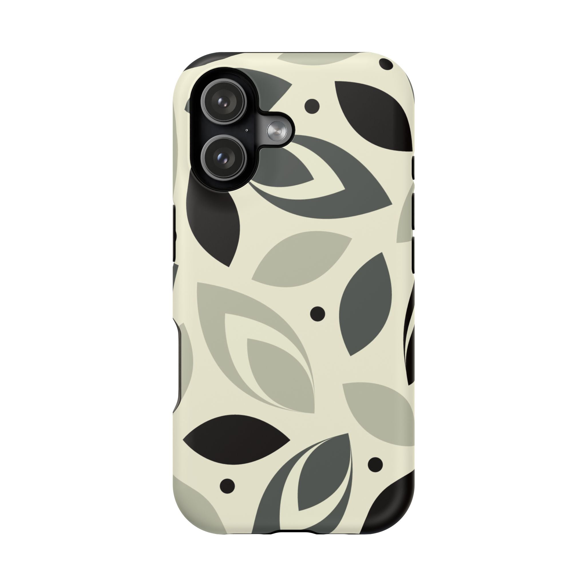 Modern Leaf Impact-Resistant Phone Cases