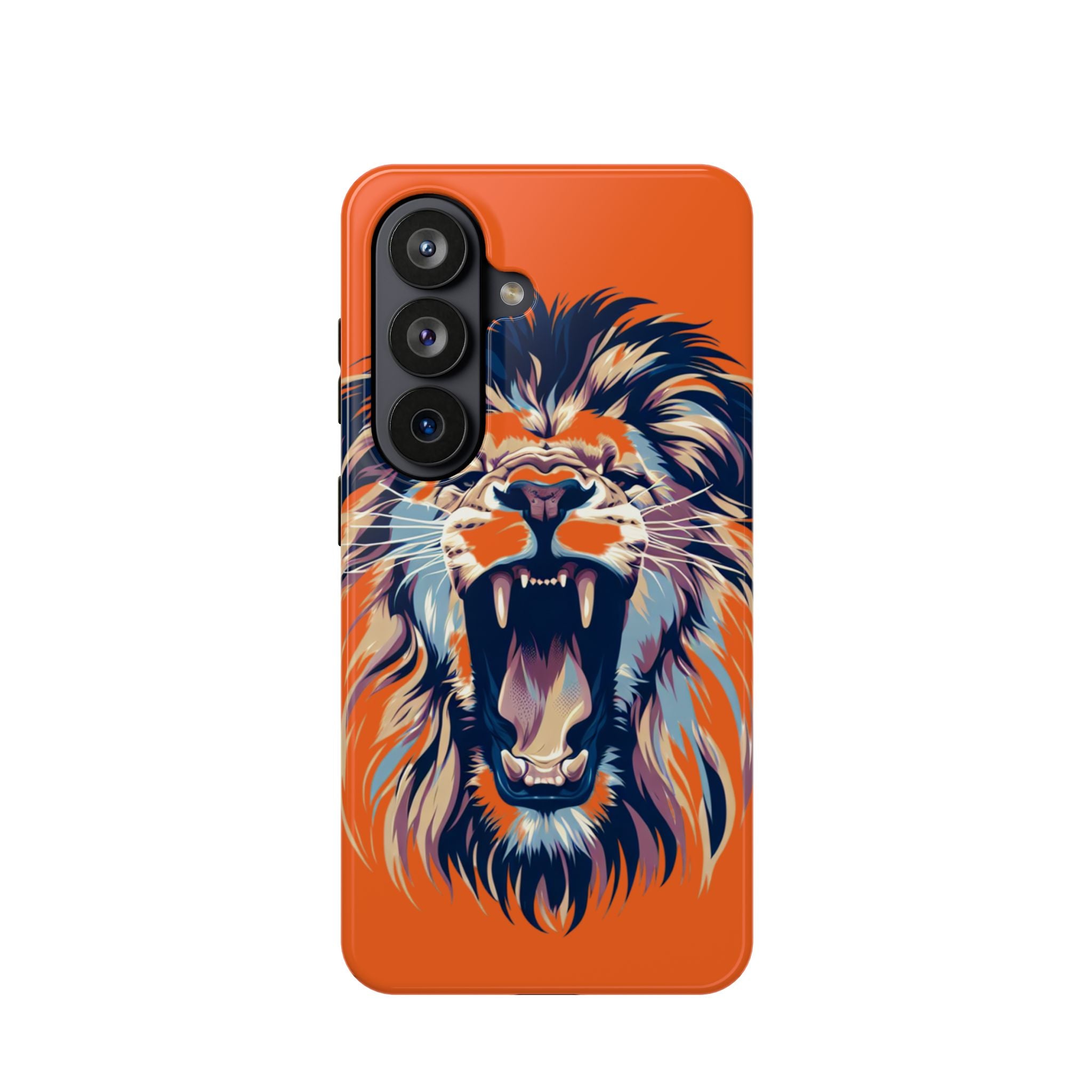 Wild Roar Lion Impact Resistant Phone Case