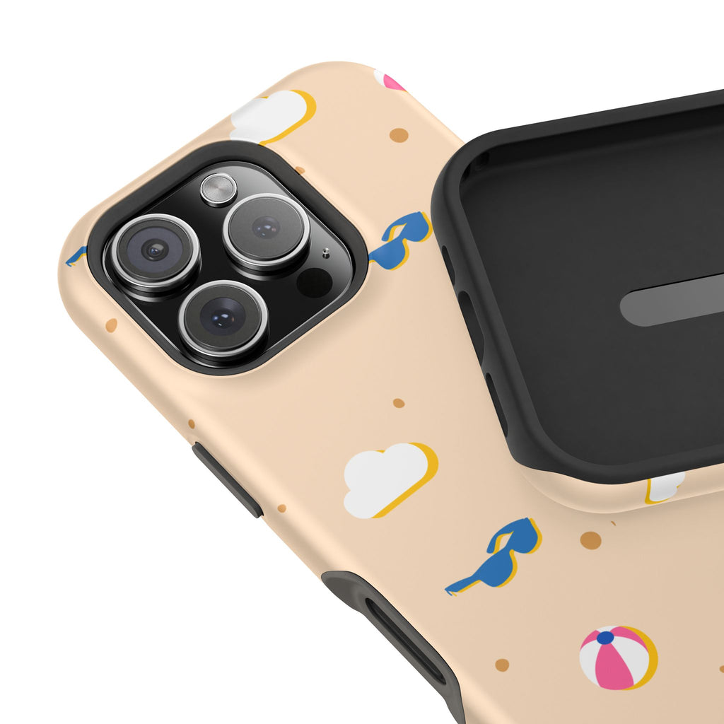 Phone Case: Beach Vibes Impact Resistant