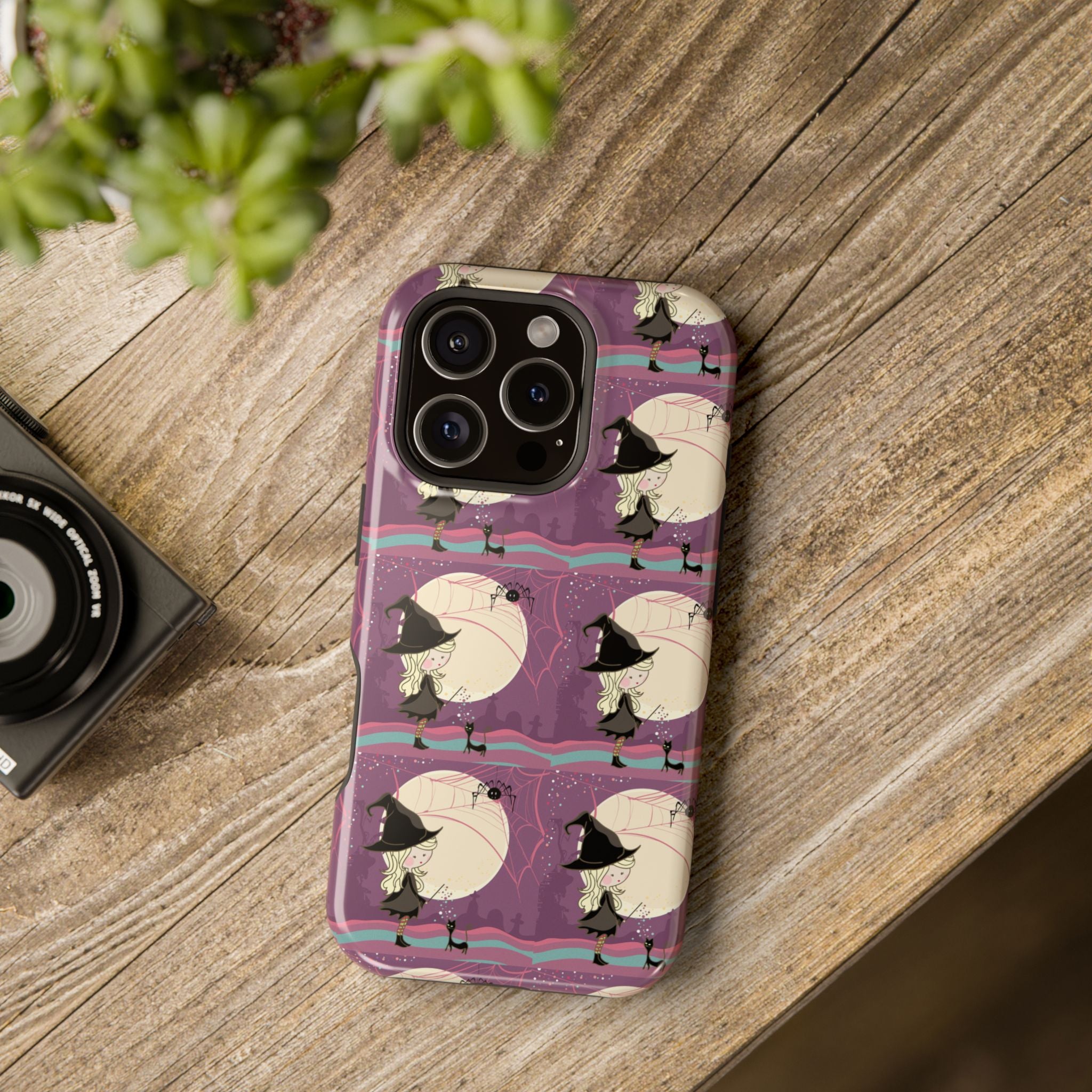 Whimsical Witch Phone Case - Durable