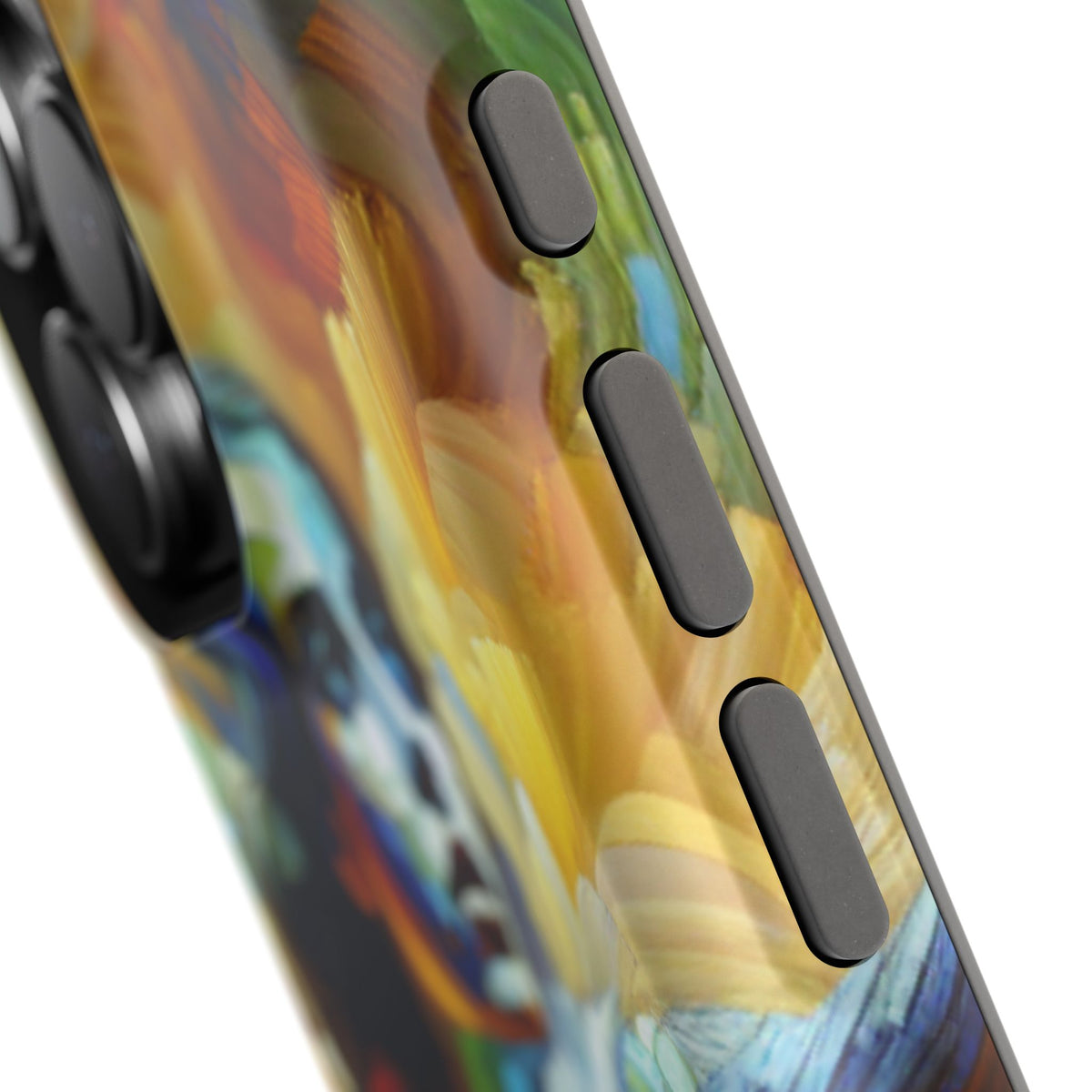 Impact-Resistant Phone Case — Colorful Surreal Mermaid Art