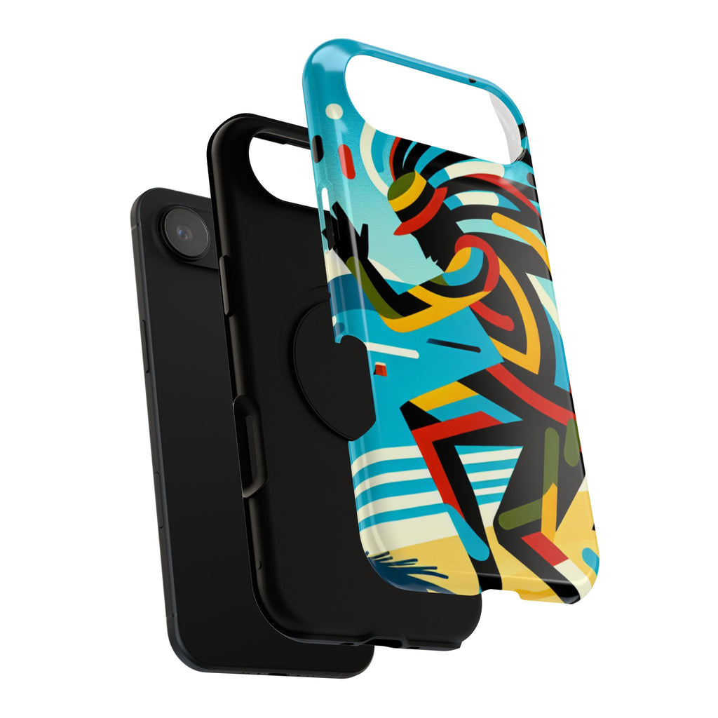 Vibrant Tribal Runner Impact Resistant Phone Case