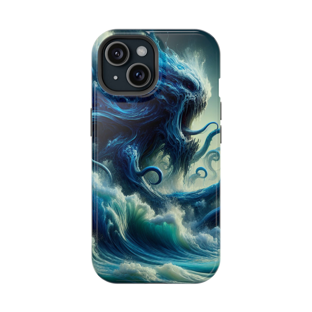Kraken Wave Phone Case — Impact‑Resistant Ocean Monster Design