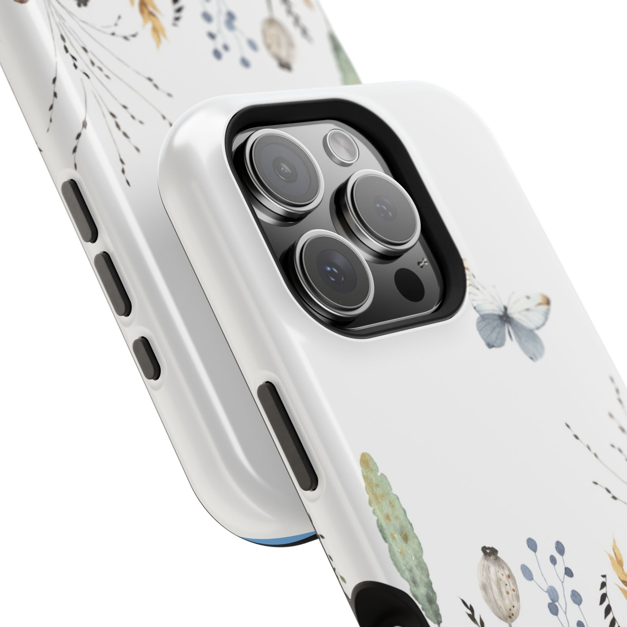 Floral Impact-Resistant Phone Case