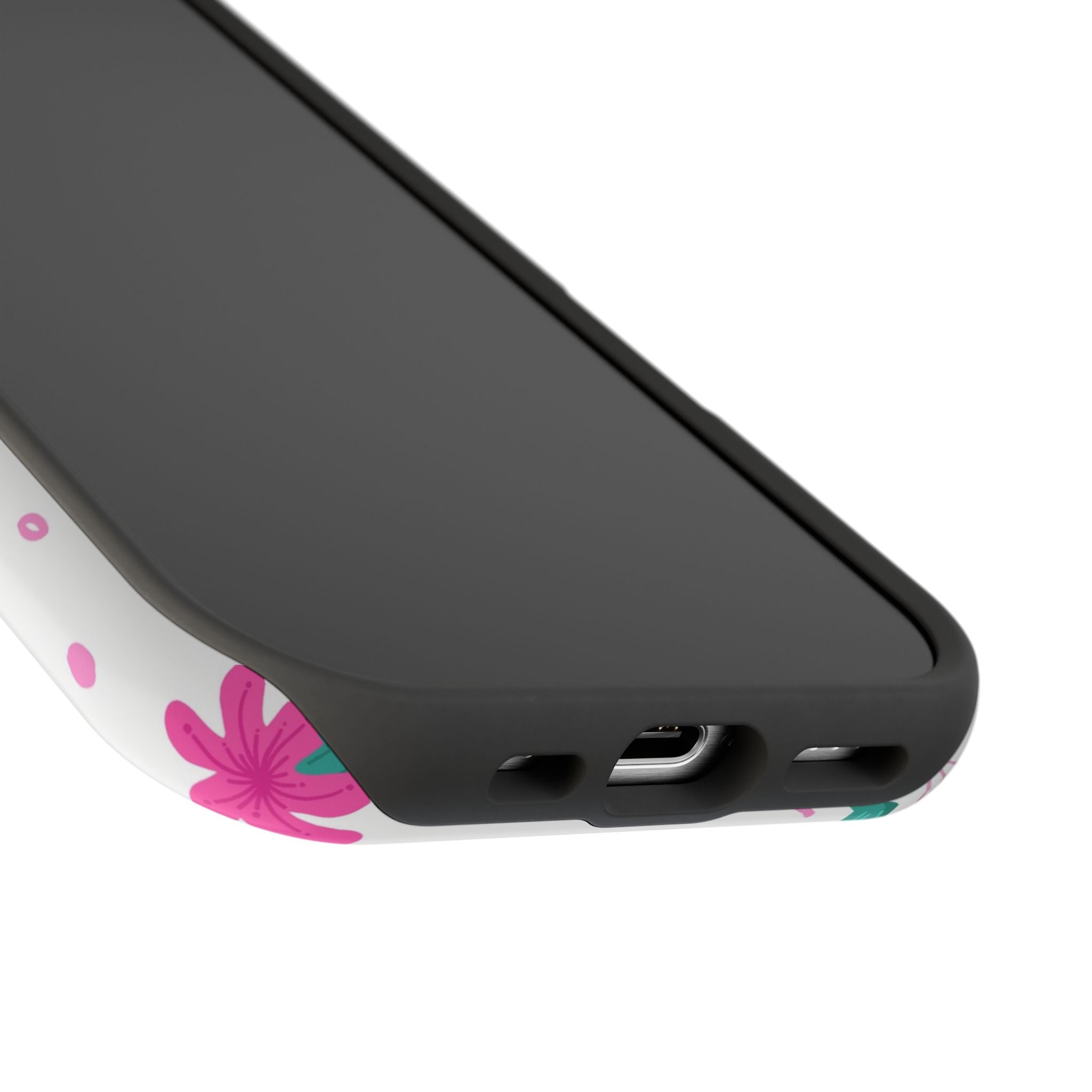 Cactus Pattern Impact Resistant Phone Case