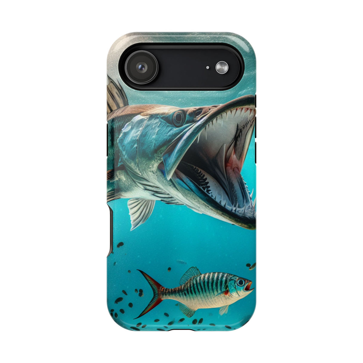 Phone Case — Realistic Barracuda Underwater Impact-Resistant Phone Case