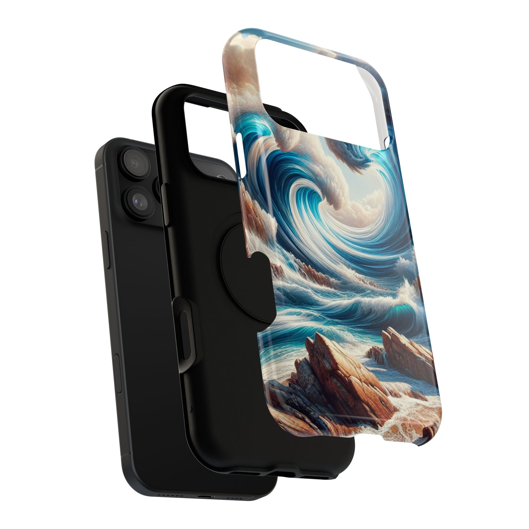Ocean Wave Impact Resistant  Phone Case