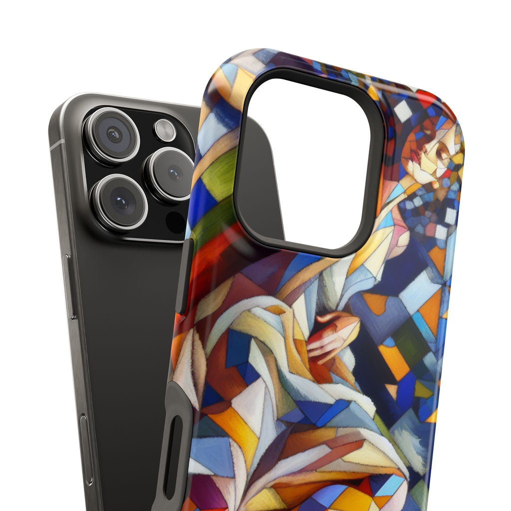 Impact Resistant Phone Case - Beautiful Woman Abstract Design
