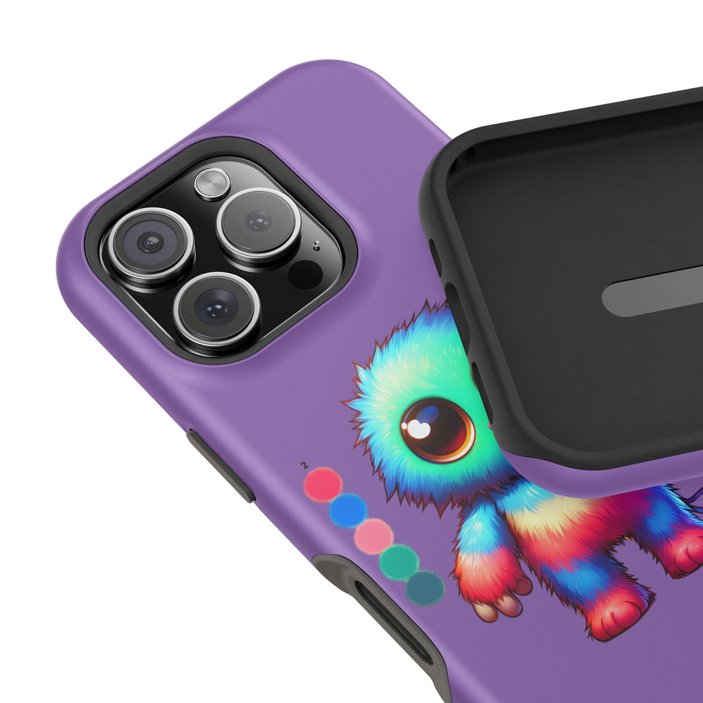 Colorful Cute Monster Impact Resistant Phone Case