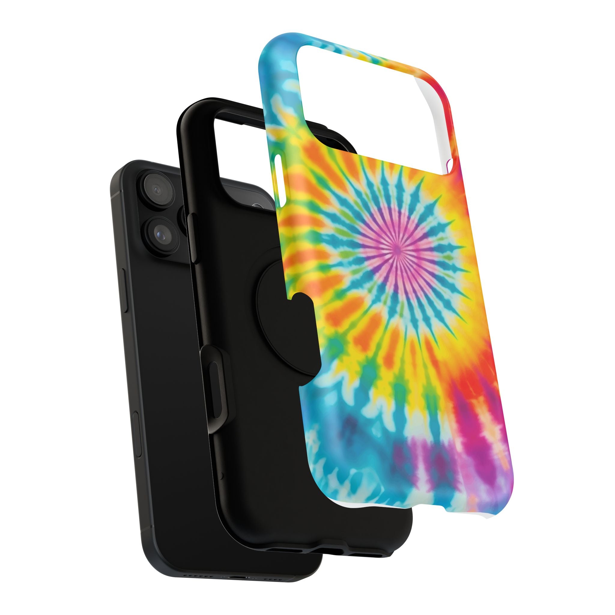 Colorful Tie-Dye Impact-Resistant Phone Case