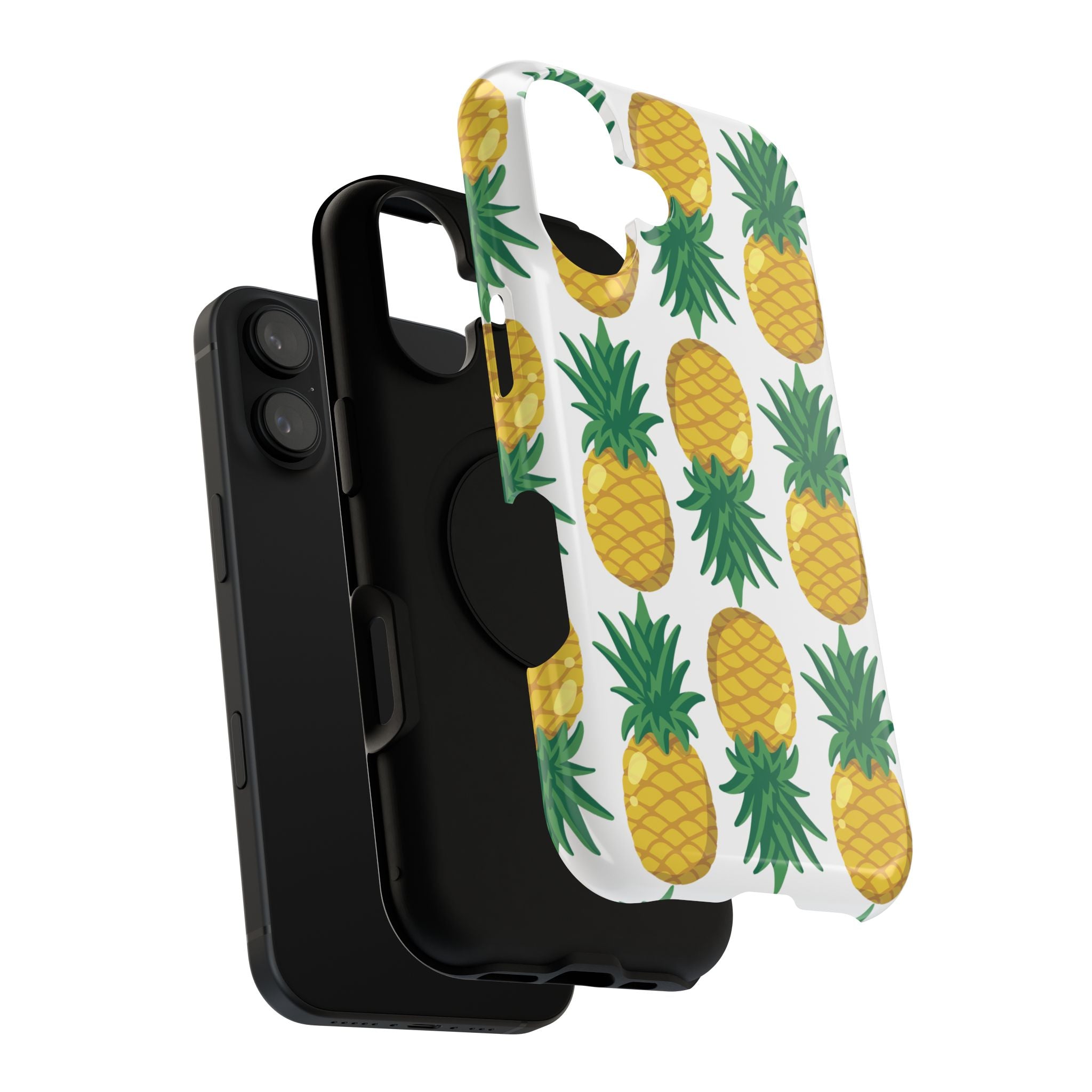 Pineapple Print Phone Case - Impact-Resistant