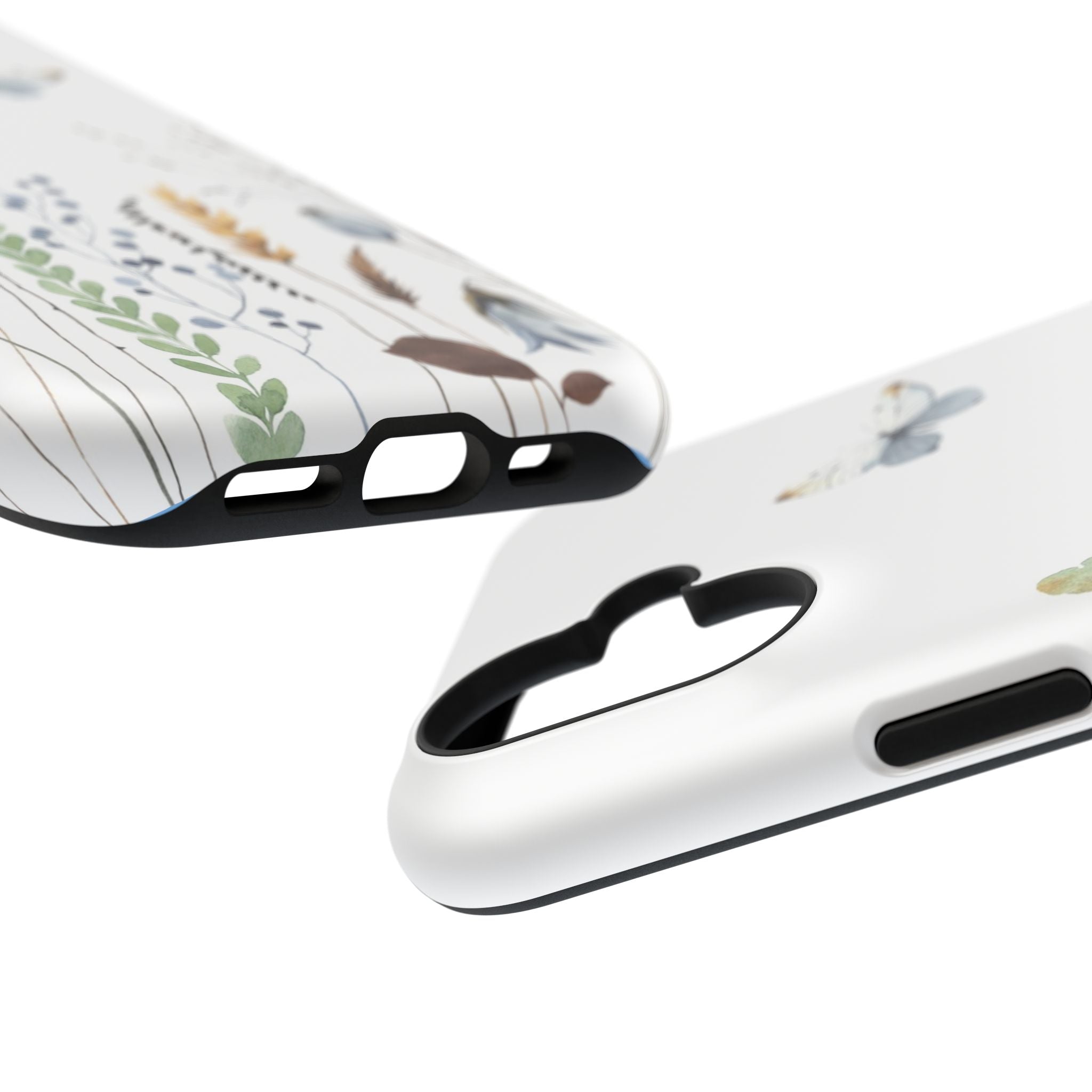 Floral Impact-Resistant Phone Case