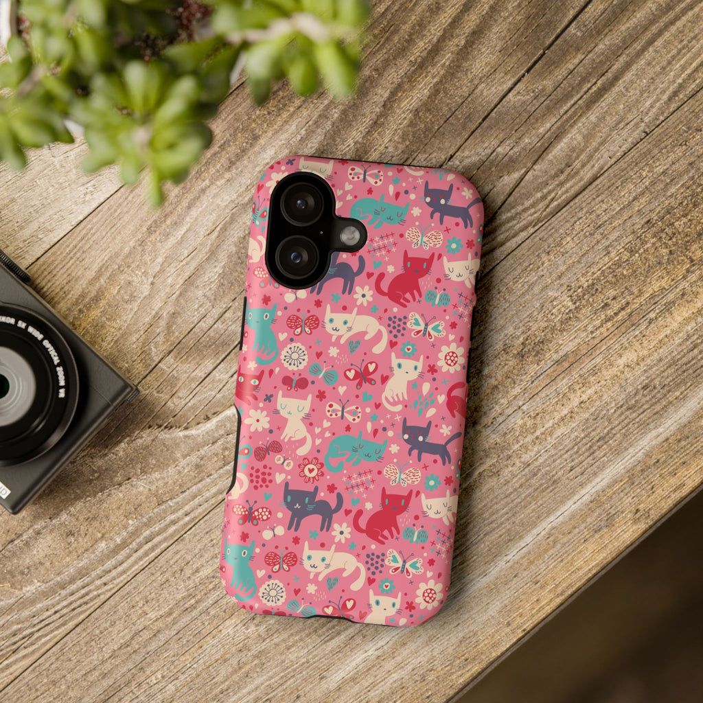 Colorful Cat Phone Case