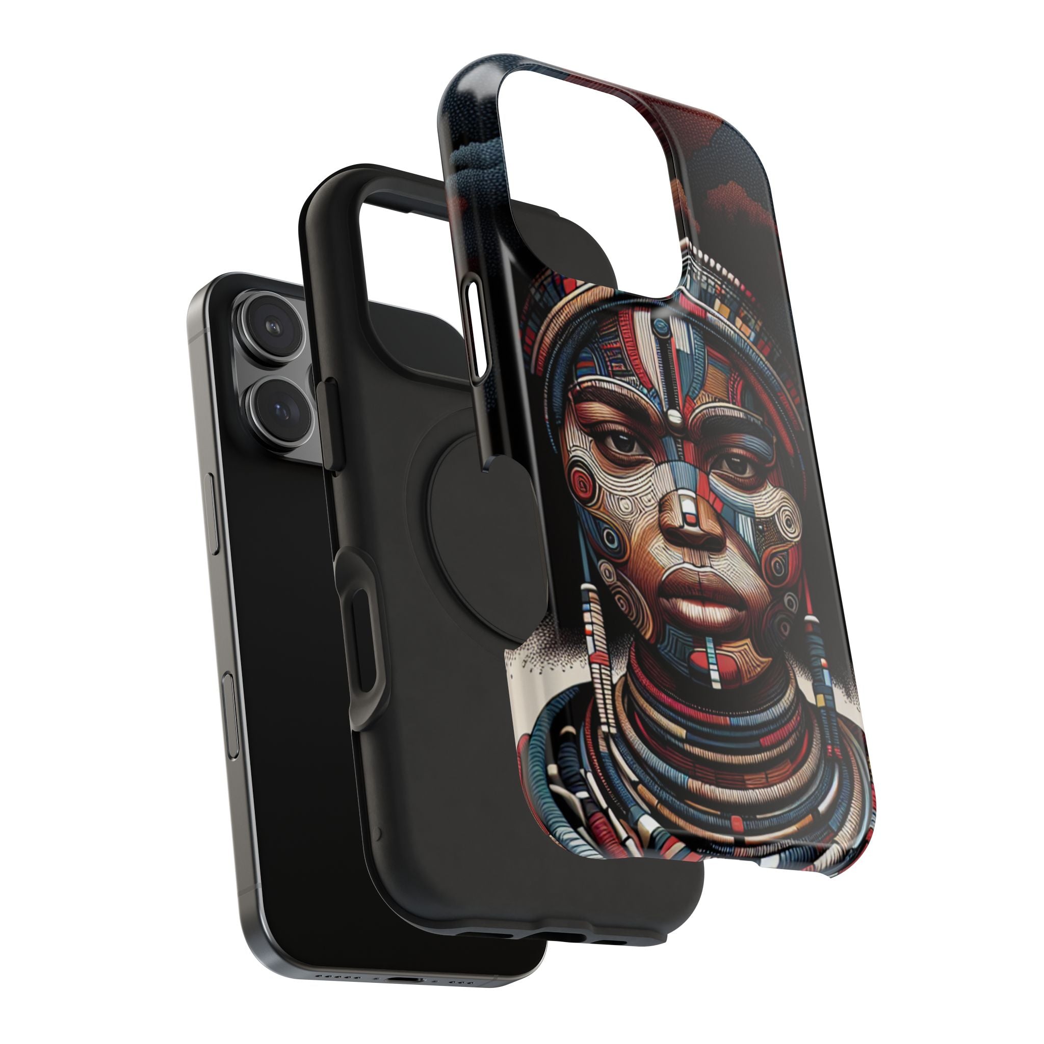 Cultural Art Impact Resistant Phone Case