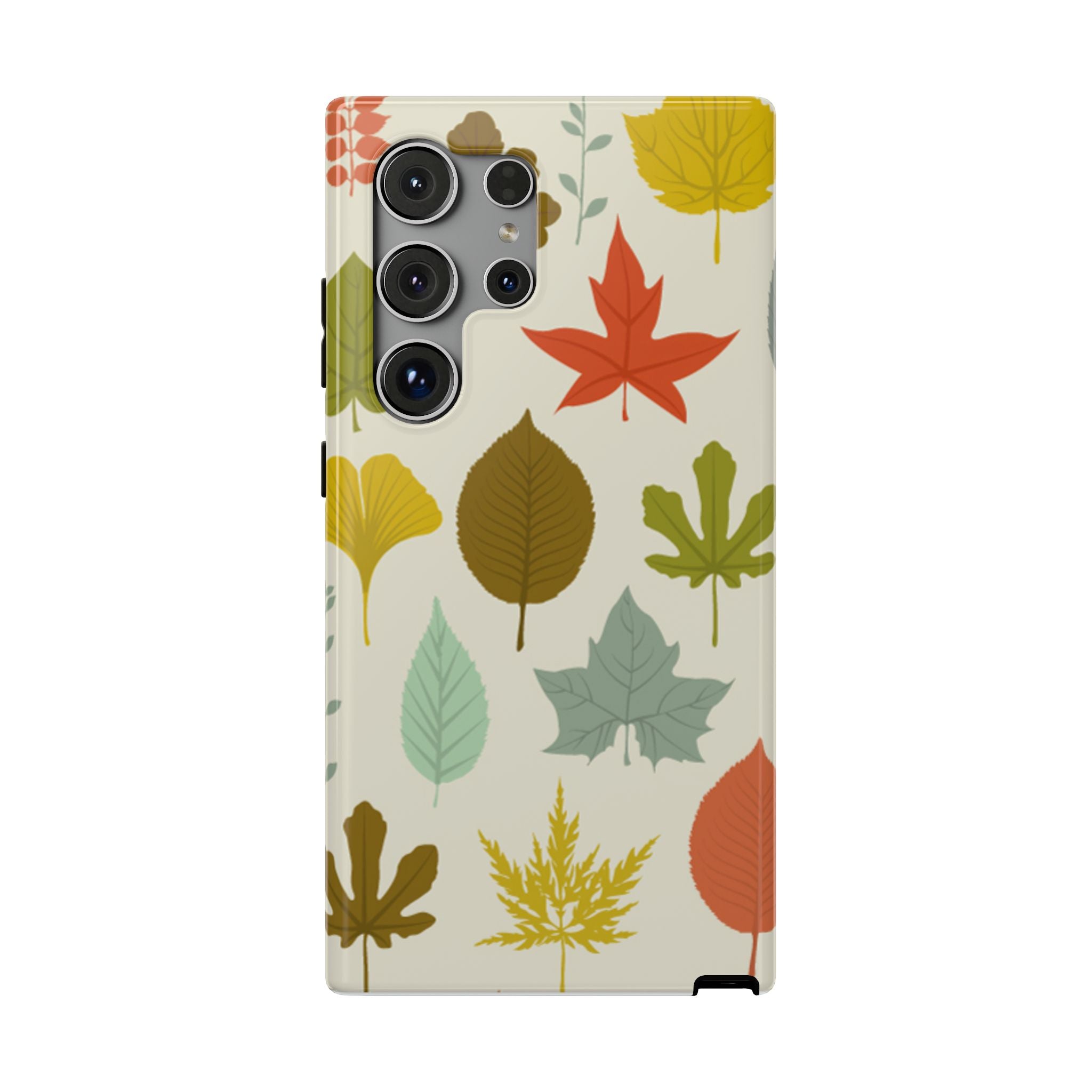 Fall Leaf Phone Case, Nature-Inspired Phone